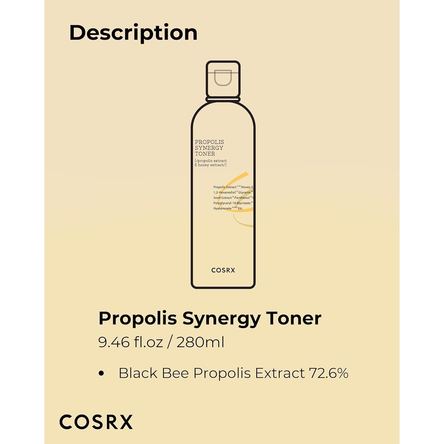 Tónico Hidratante COSRX Propolis 280ml Sin Fragancia