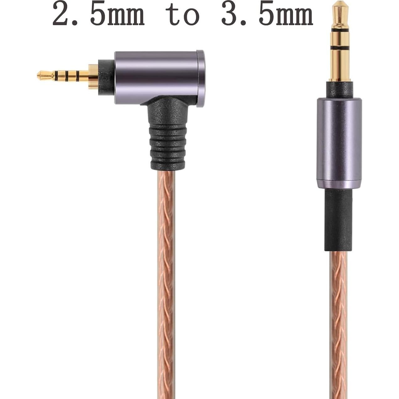 Cable de Reemplazo Balanceado 1.5m FAAEAL para Auriculares Sony y Audio Technica