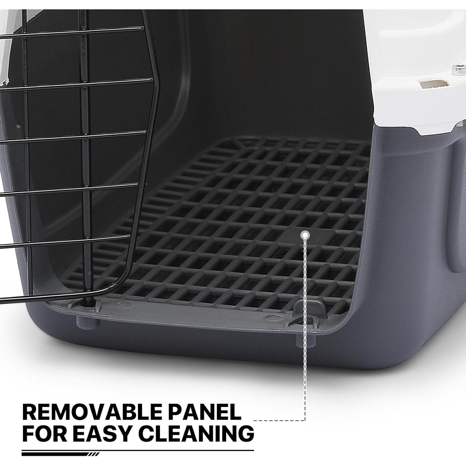 Transportín para Gatos MoNiBloom 45.7x26.7x30.5cm Gris