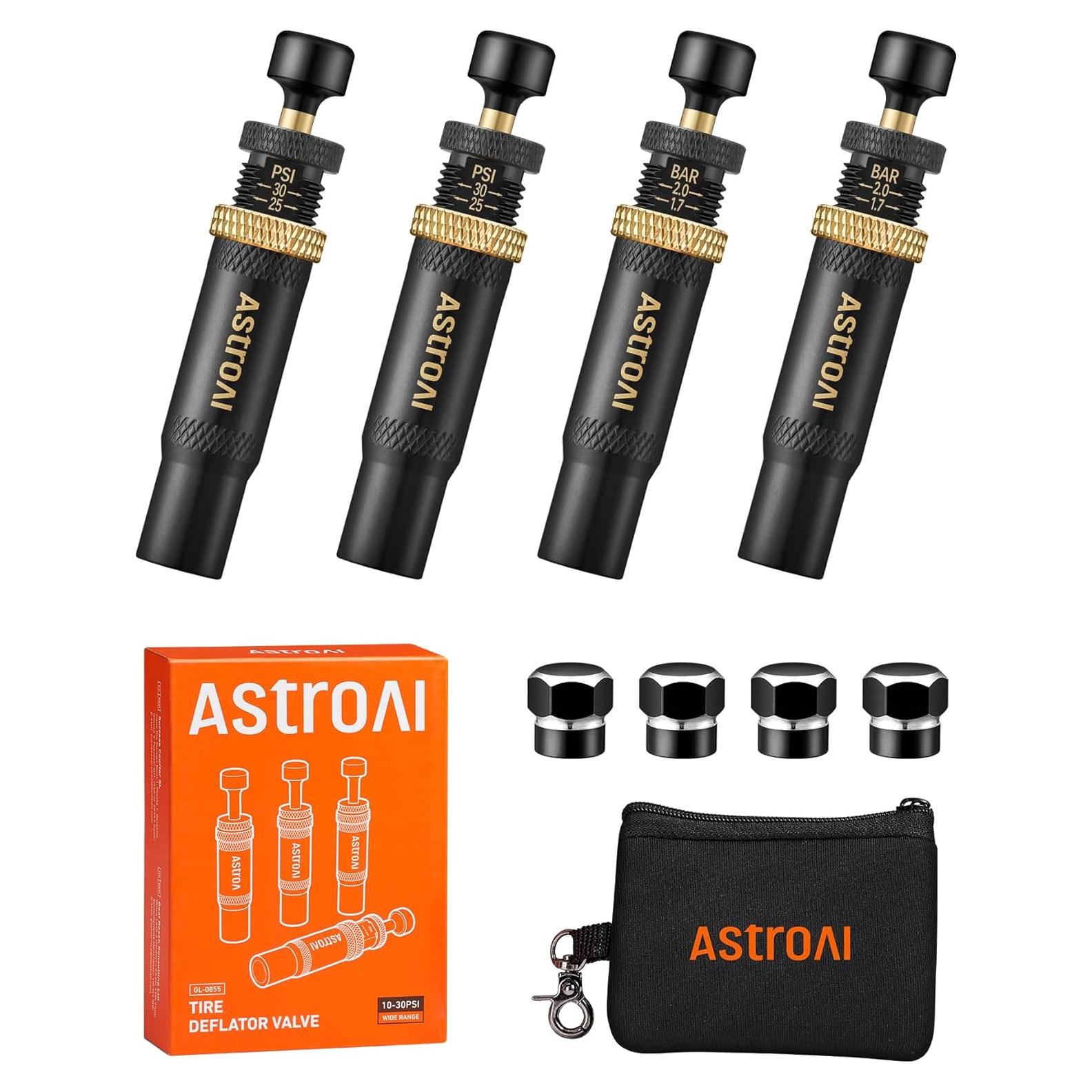 Medidor de Presión de Neumáticos Digital AstroAI 0-10.34 bar