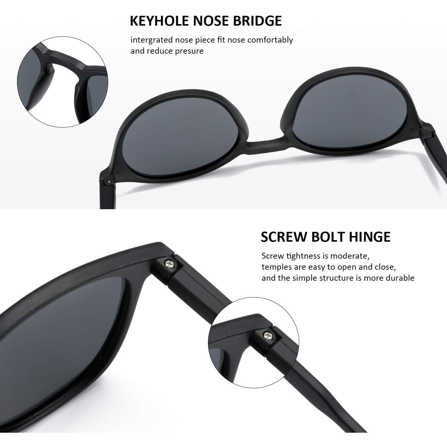 Gafas de sol polarizadas ZENOTTIC unisex 2 estilos UV