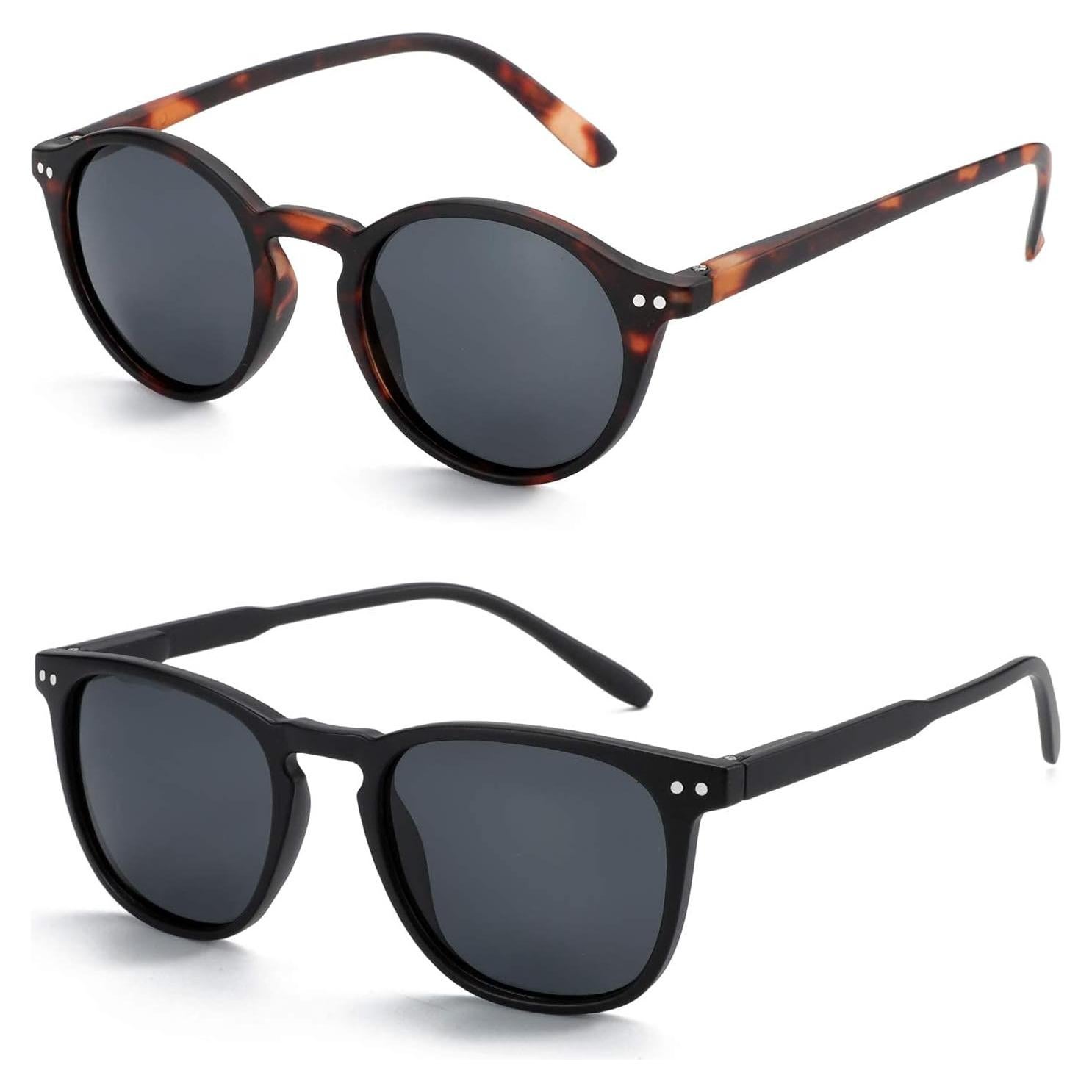 Gafas de sol polarizadas ZENOTTIC 2 Paquetes Unisex UV400
