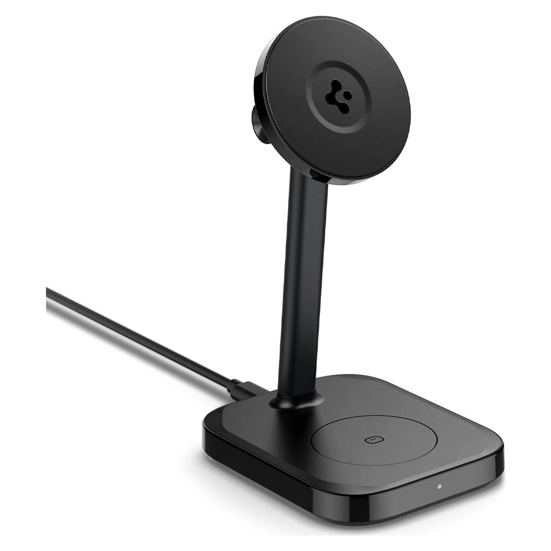 Cargador Inalámbrico Spigen MagSafe 15W para iPhone 17-12 y AirPods