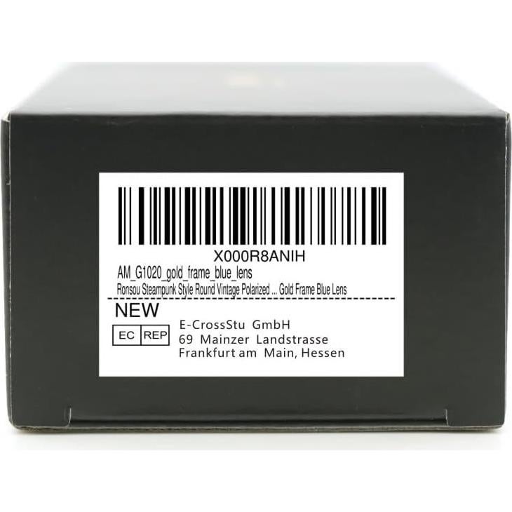 Gafas de sol polarizadas RONSOU estilo vintage UV400