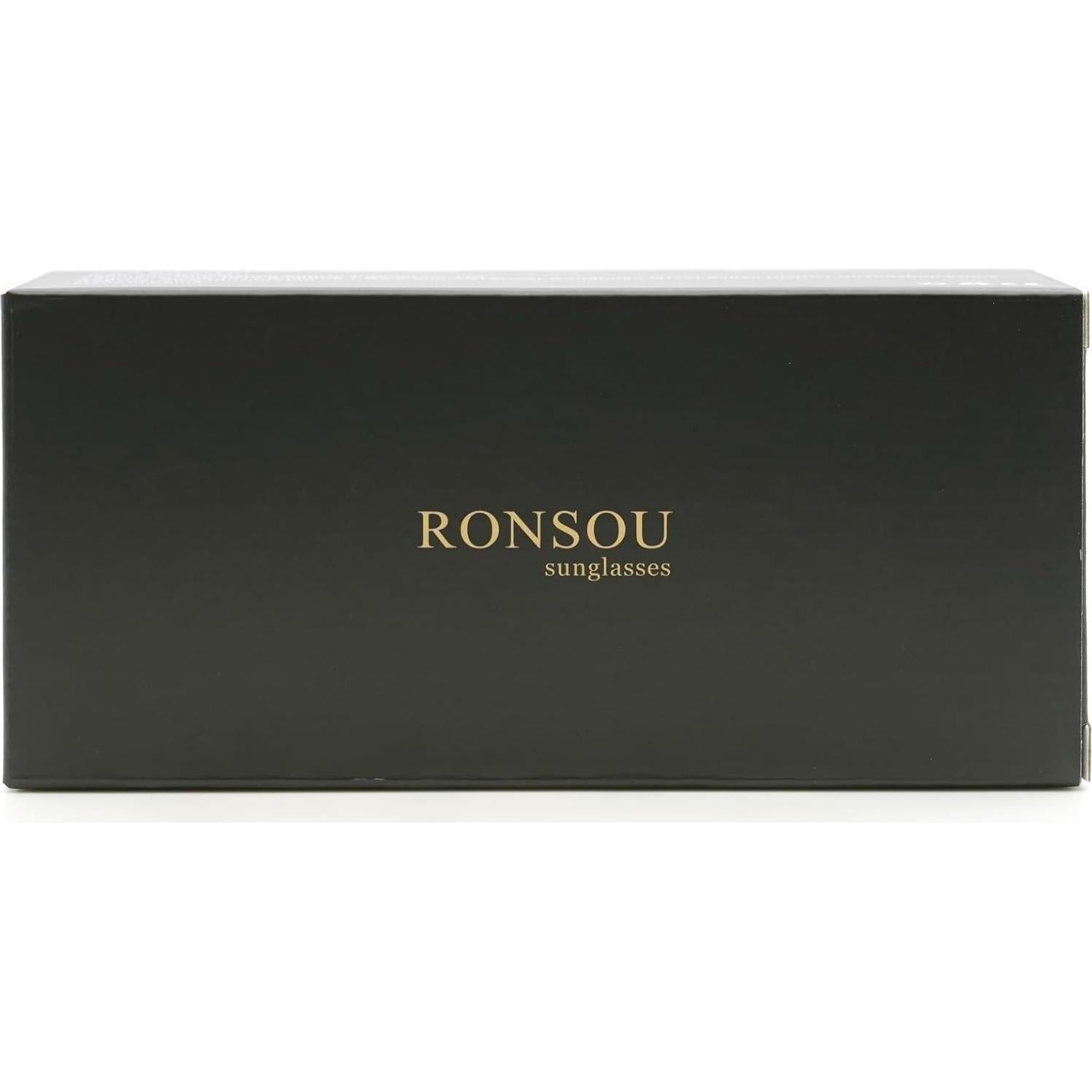 Gafas de sol polarizadas RONSOU estilo vintage UV400