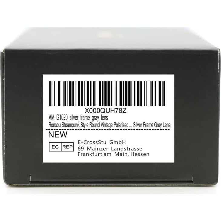 Gafas de sol polarizadas RONSOU estilo vintage UV400