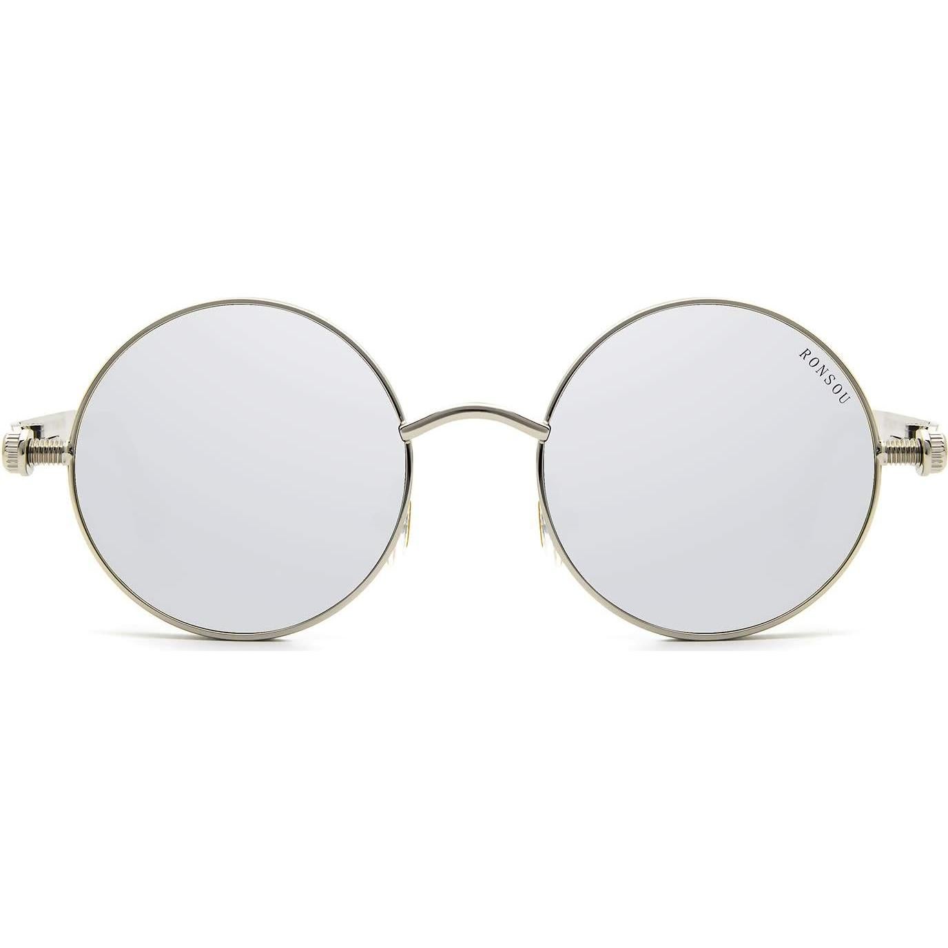 Gafas de sol polarizadas RONSOU redondas UV400 estilo vintage