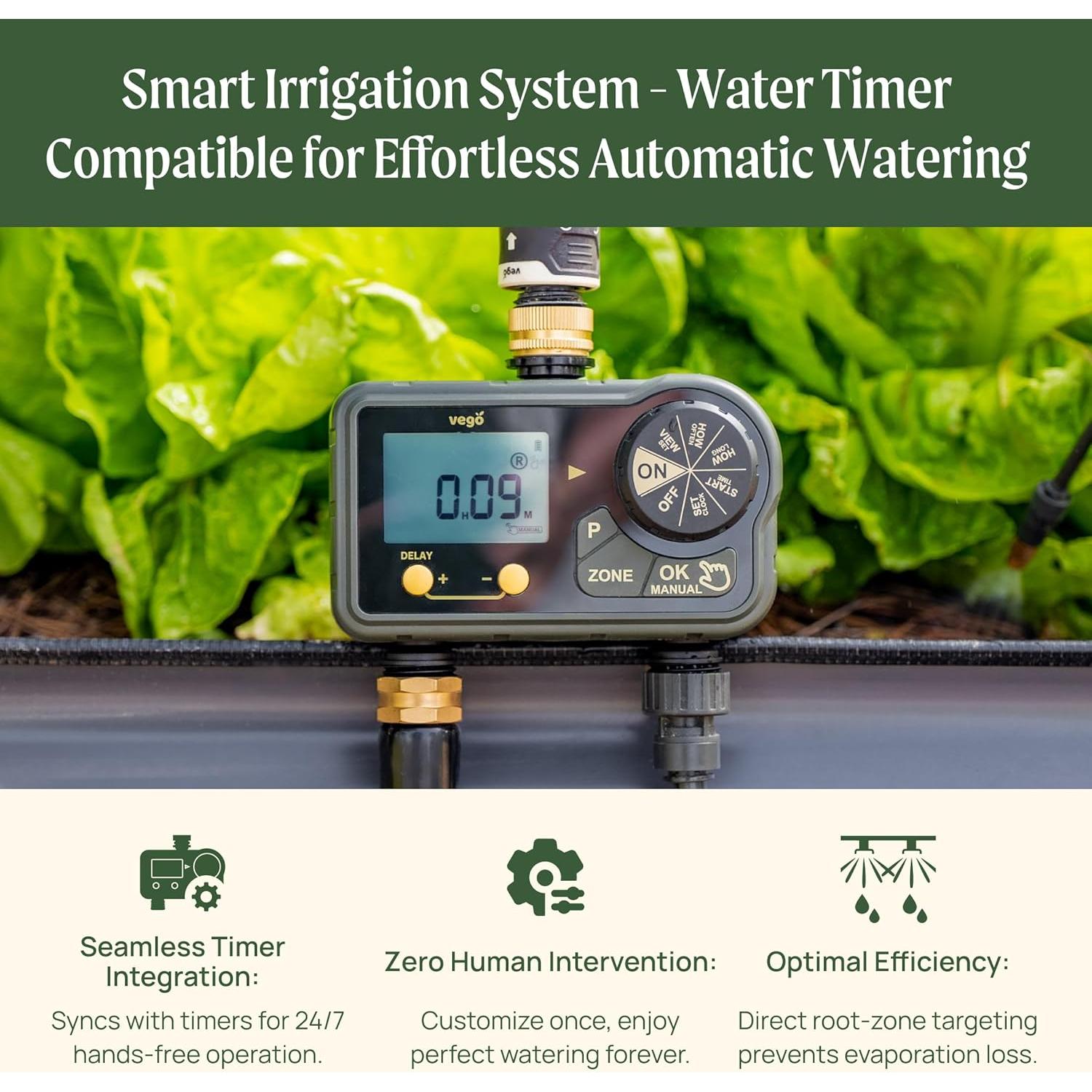 Kit de Riego por Goteo Vego Garden para Jardines Elevados