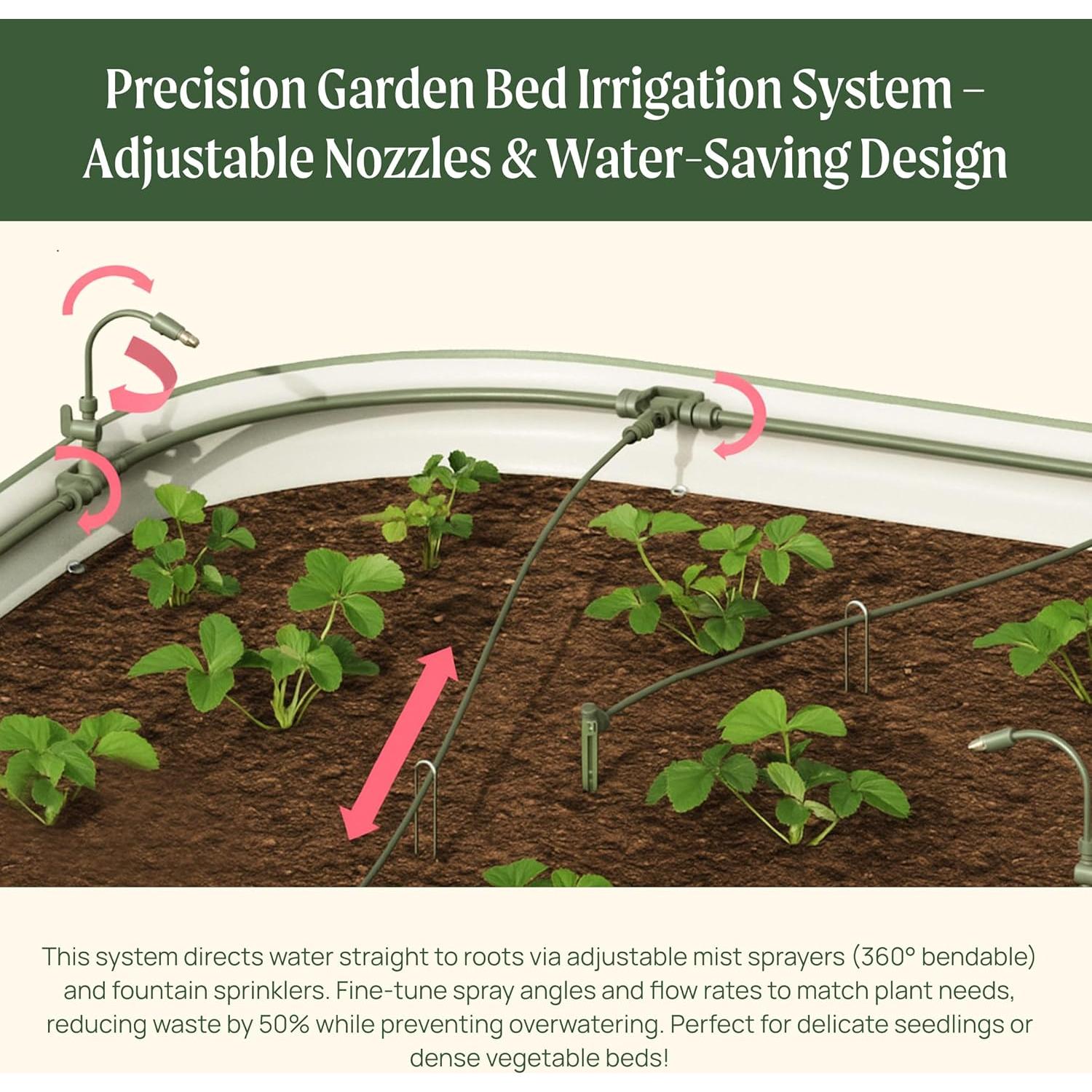 Kit de Riego por Goteo Vego Garden para Jardines Elevados