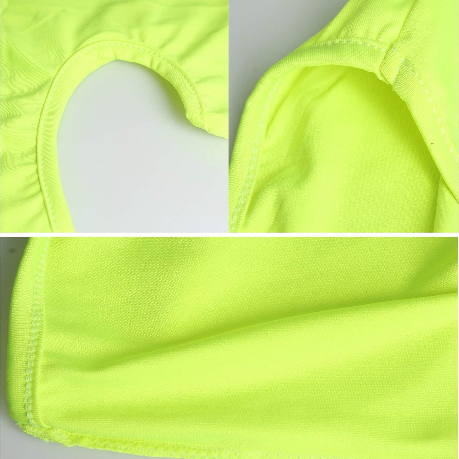 Paquete de 5 Mascarillas Balaclava Solar Hombre Verde Claro