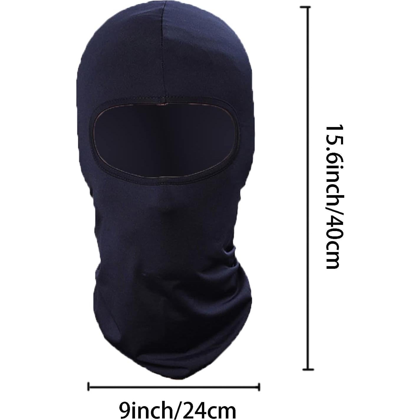 Paquete de 5 Mascarillas Balaclava Hombre UV a Prueba de Polvo