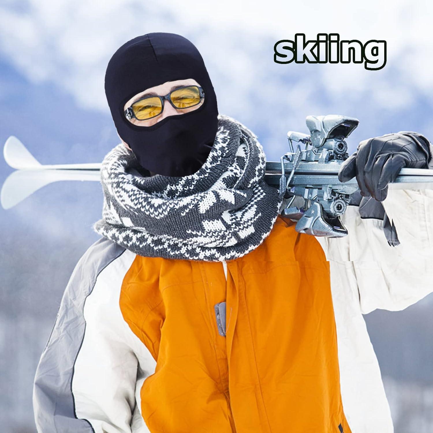 Paquete de 5 Mascarillas Balaclava Hombre UV a Prueba de Polvo