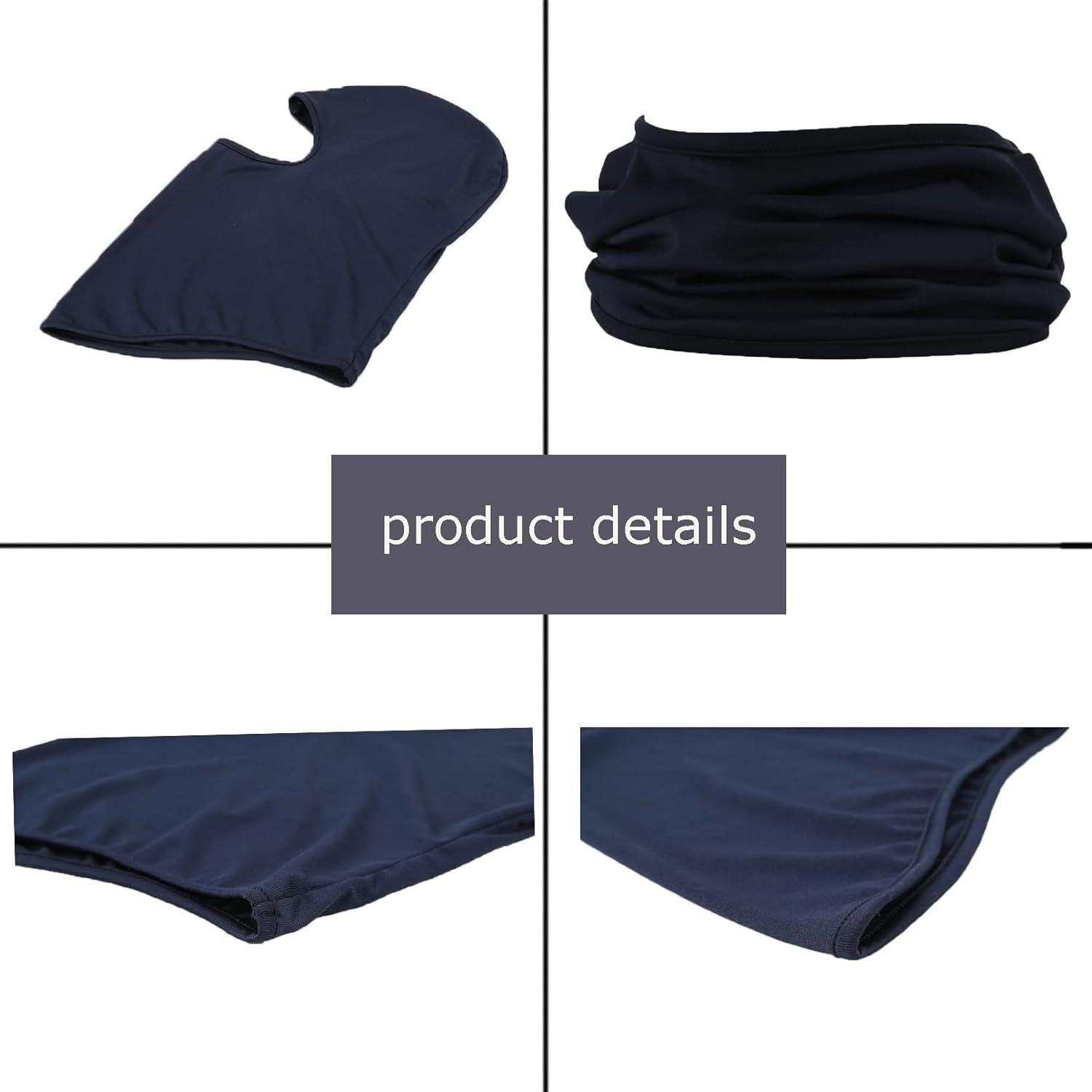 Paquete de 5 Mascarillas Balaclava Hombre UV a Prueba de Polvo