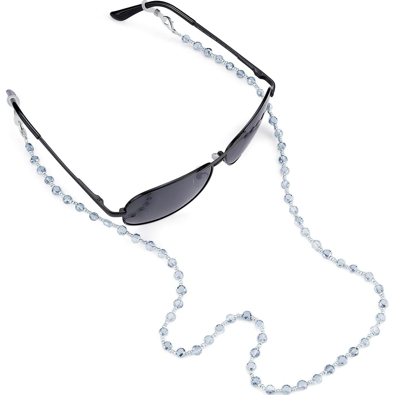 Cadena de Gafas Crimmy Soporte Cuello Mujeres 70 cm Gris