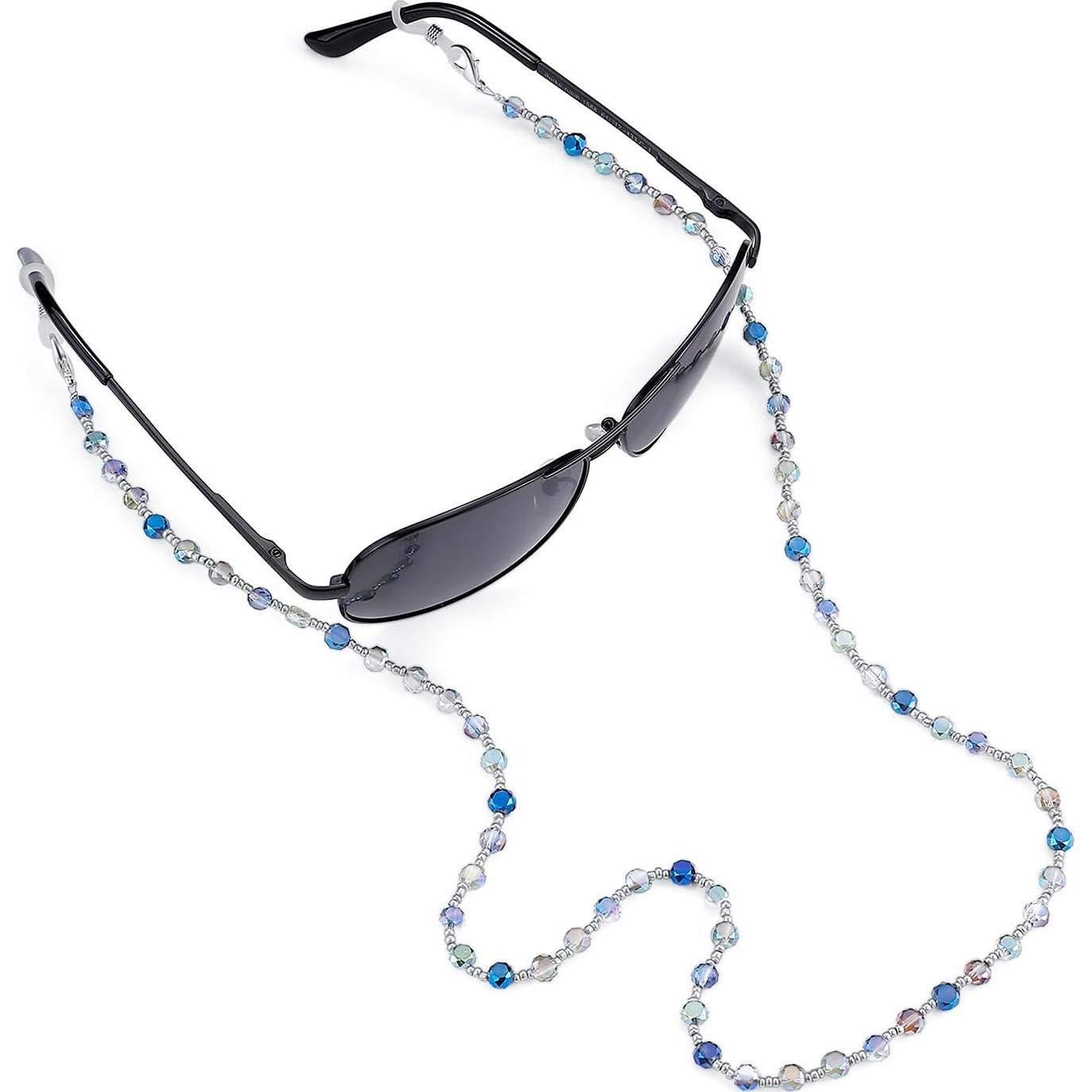 Cadena de Gafas Crimmy Soporte Cuello Mujeres 70 cm Gris