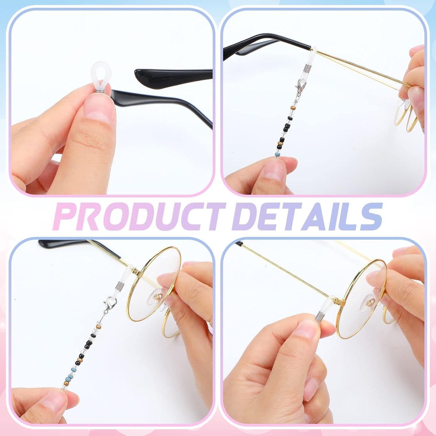 Cadena para Gafas Frienda 8 Piezas Elegante y Versátil