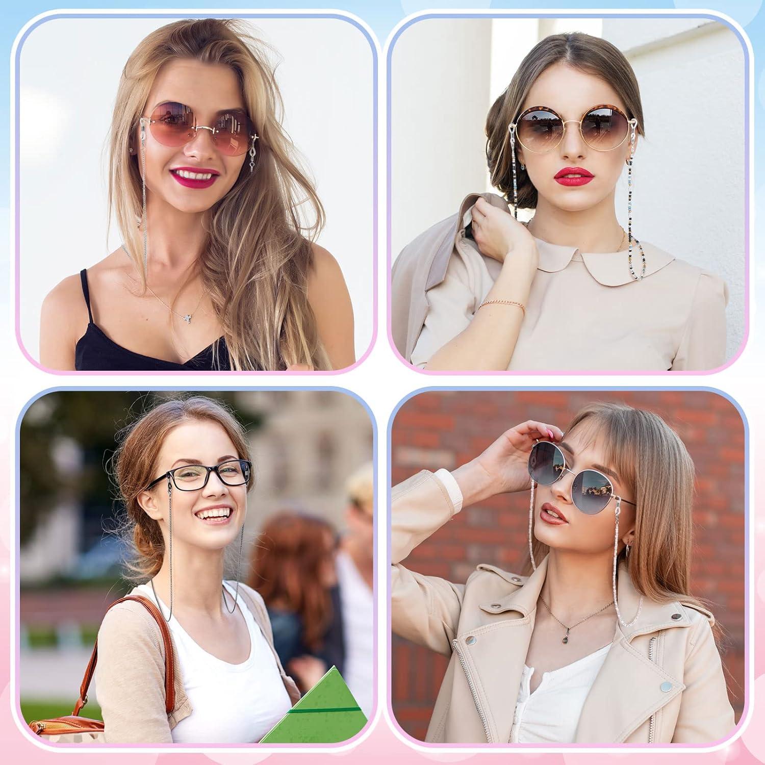 Cadena para Gafas Frienda 8 Piezas Elegante y Versátil