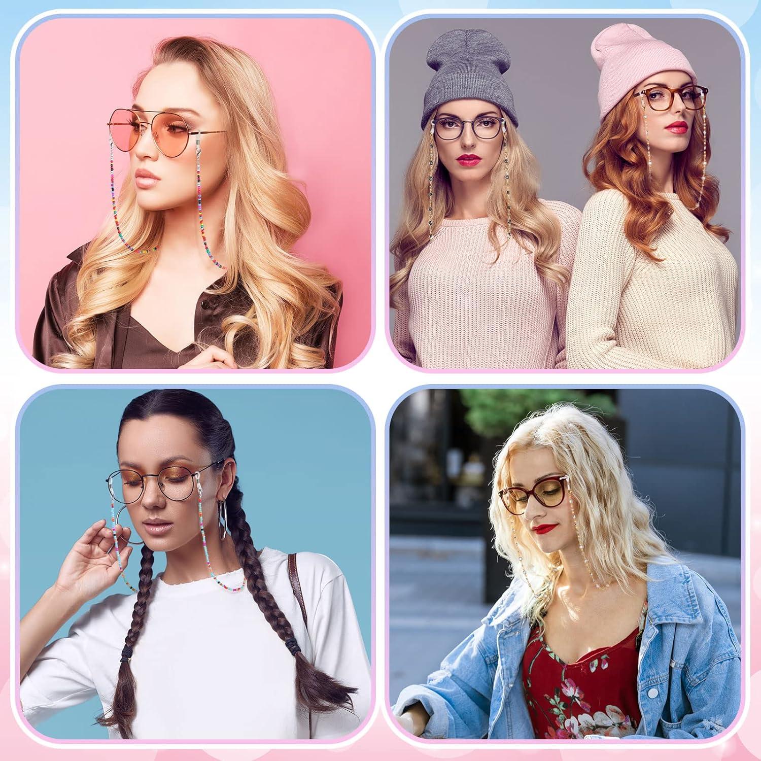 Cadena para Gafas Frienda 8 Piezas Elegante y Versátil