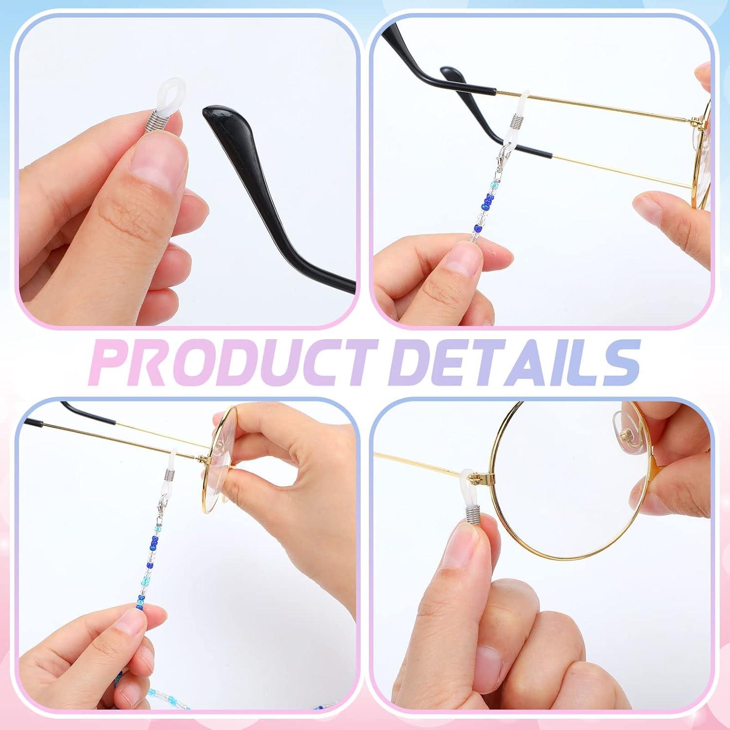 Cadena de Gafas Frienda 8 Piezas con Perlas Elegantes