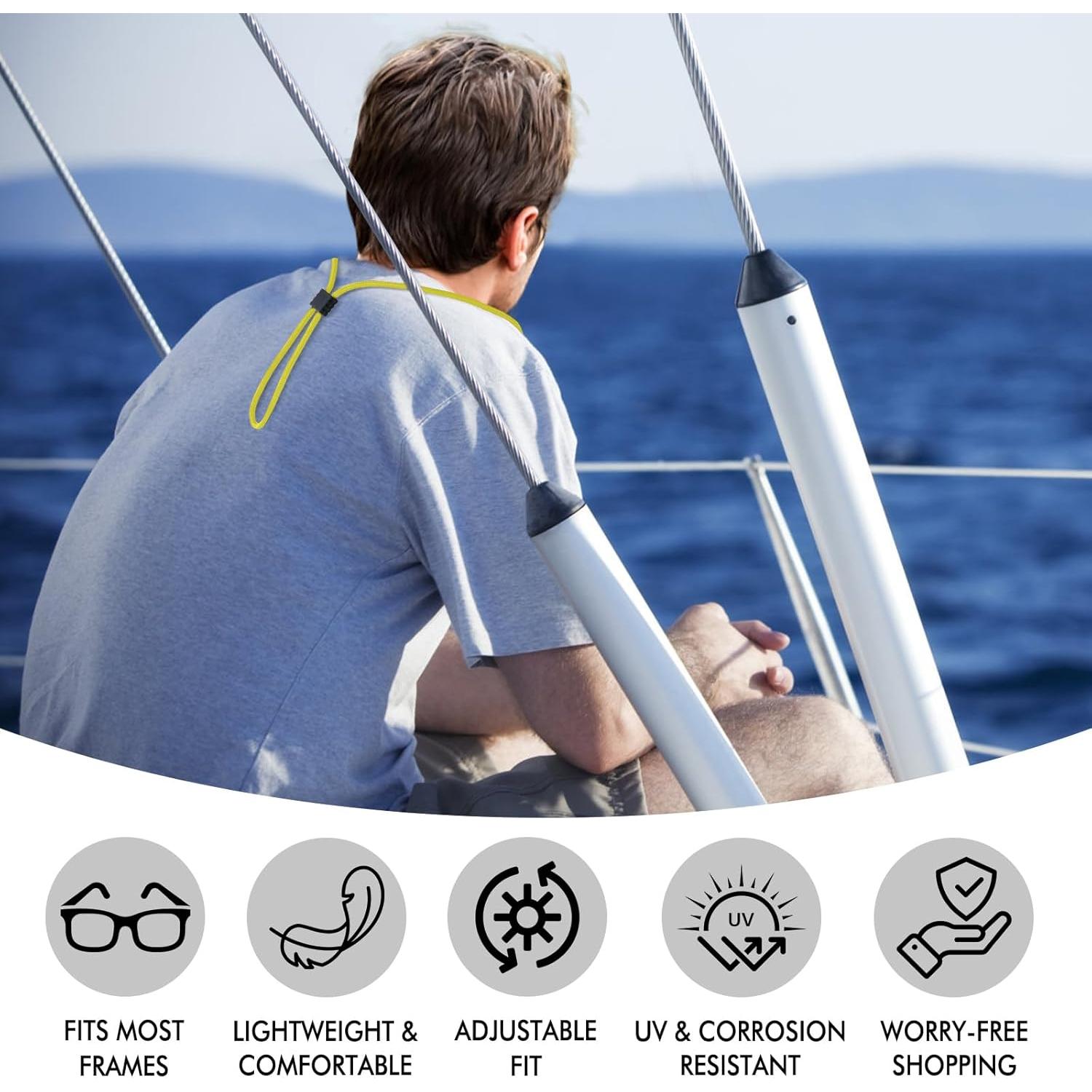 Correa Ajustable para Gafas - 3 Pcs - Suave y Cómoda