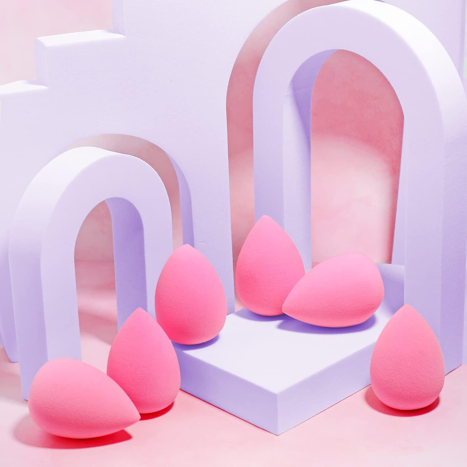 Set de 6 esponjas de maquillaje AOA Studio sin látex