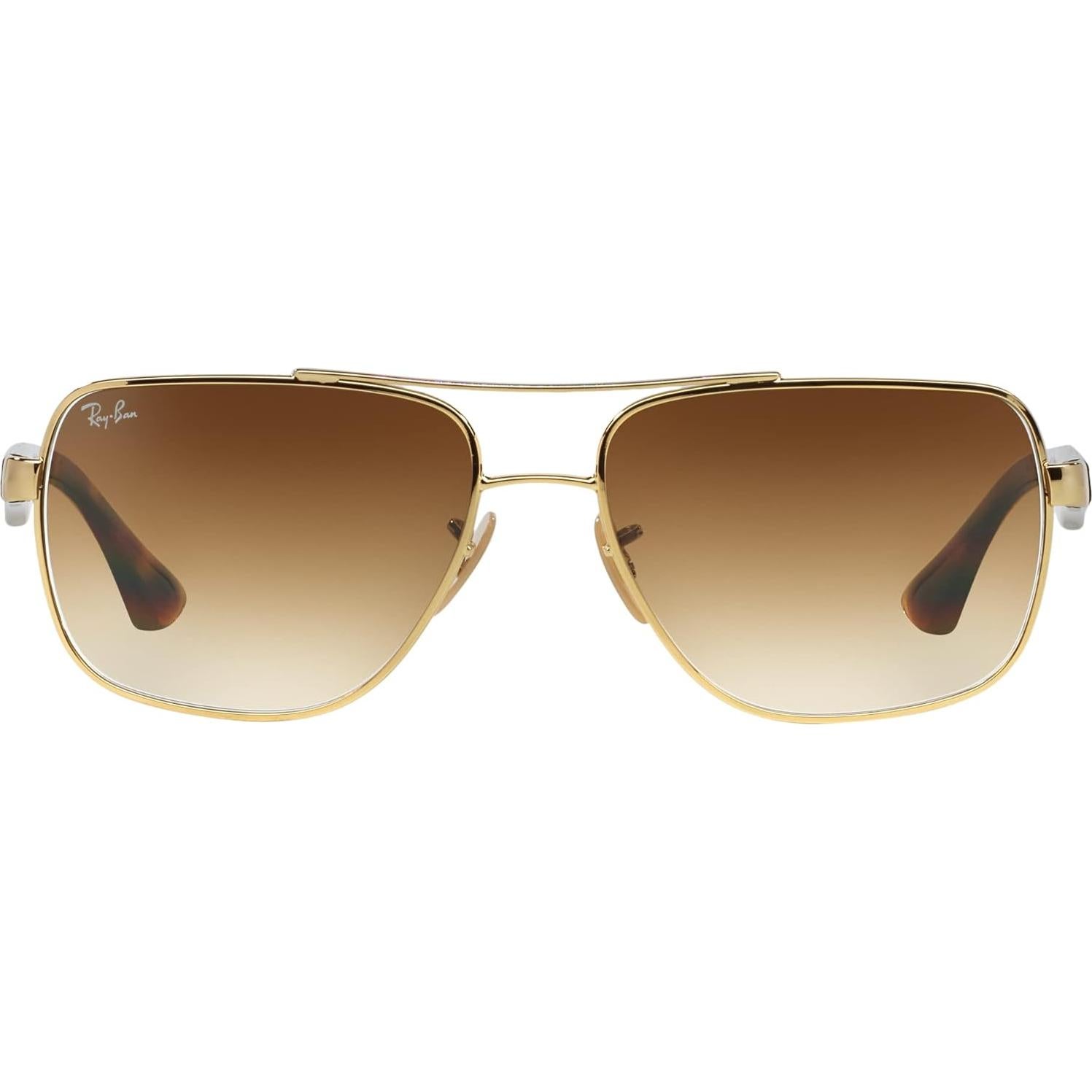 Gafas de sol Ray-Ban RB3483 cuadradas doradas 60mm
