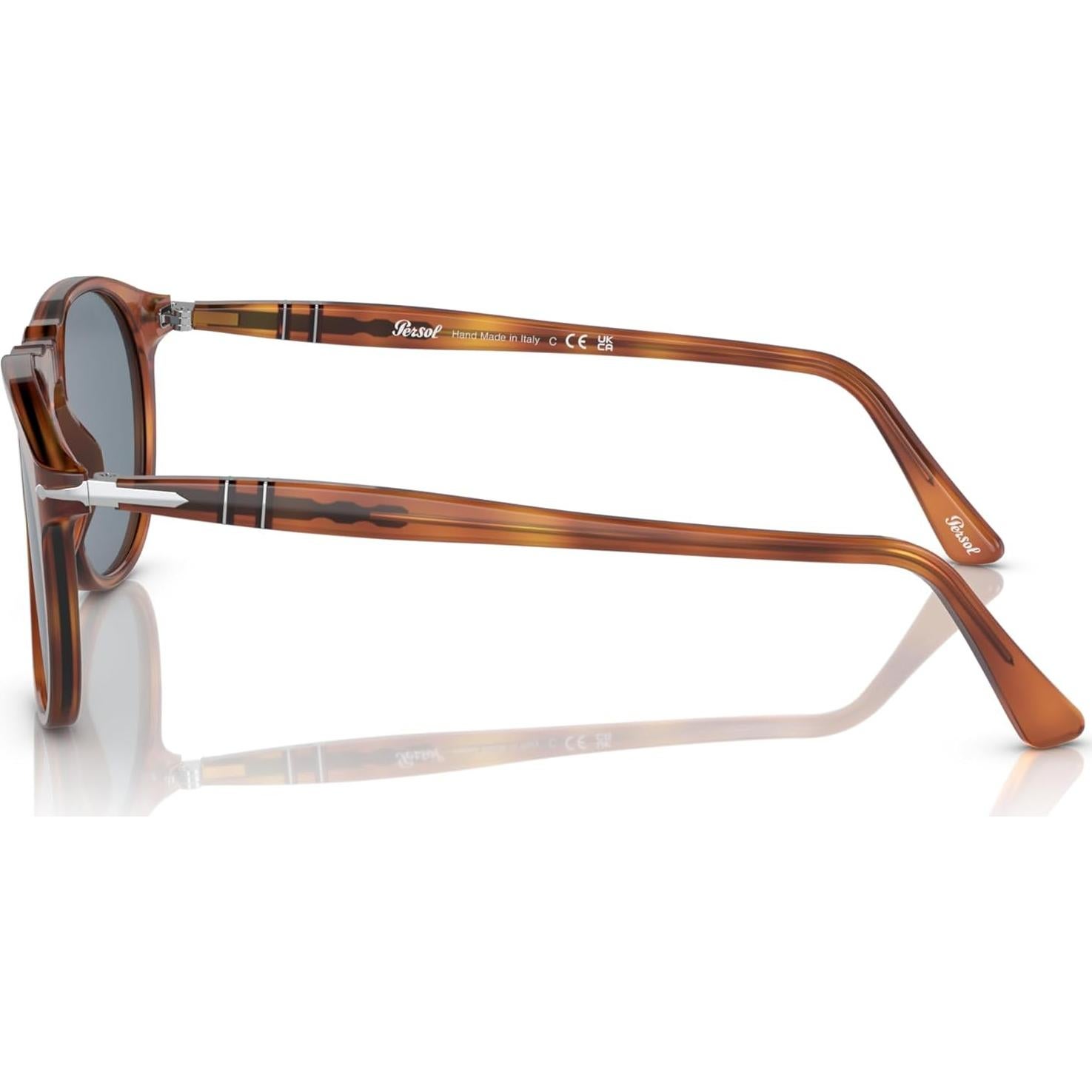 Gafas de sol Persol PO9649S Aviador Unisex 52mm Marrón