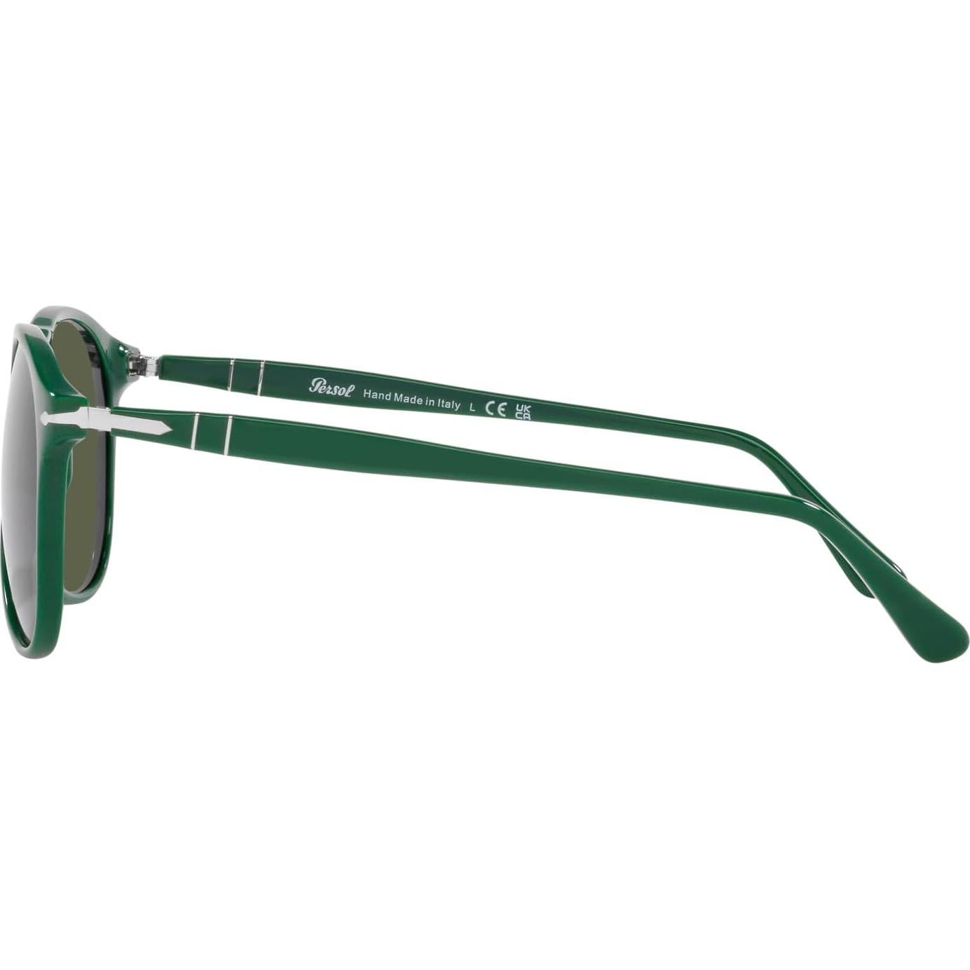 Gafas de sol Persol PO9649S Aviador Marrón Lentes Azules