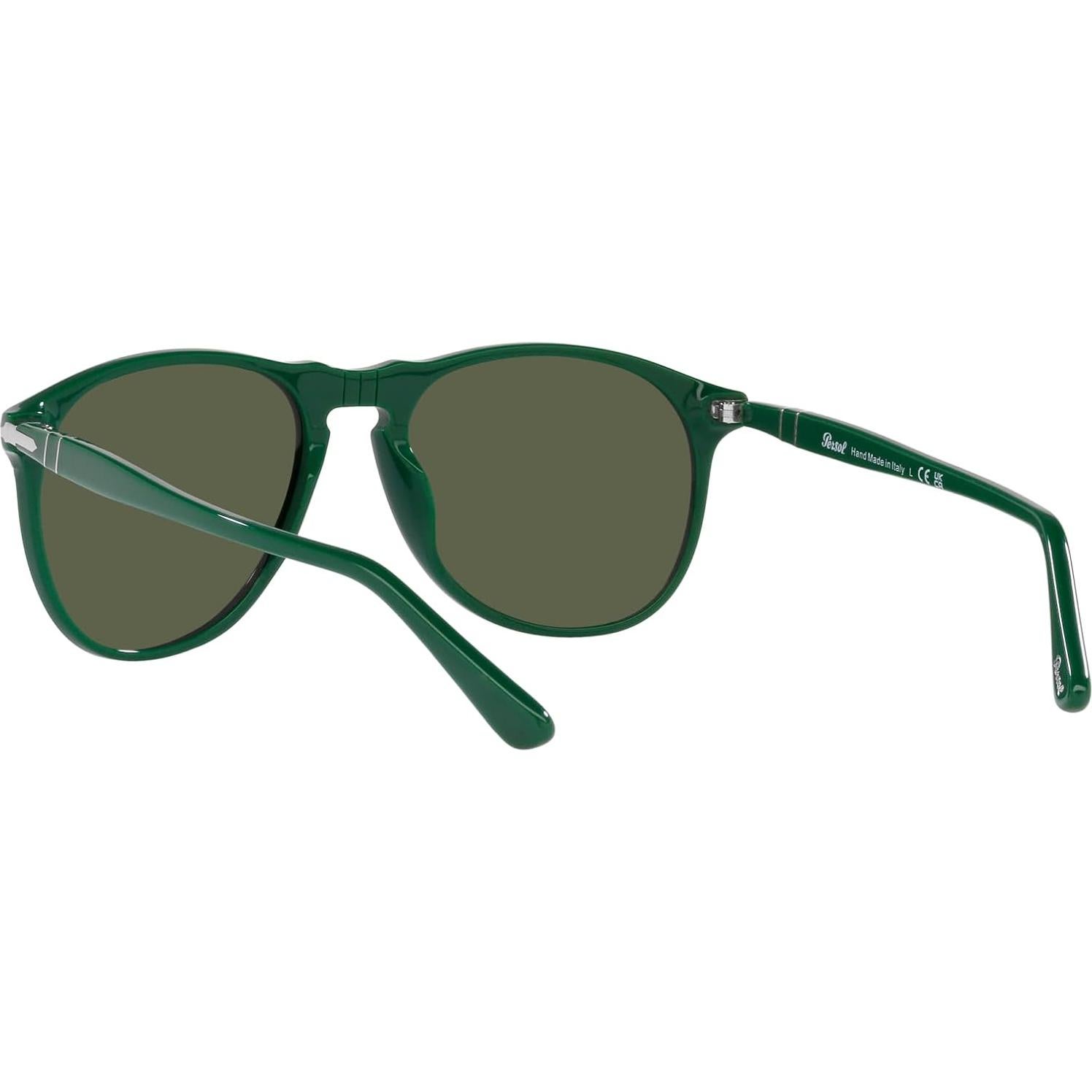 Gafas de sol Persol PO9649S Aviador Marrón Lentes Azules