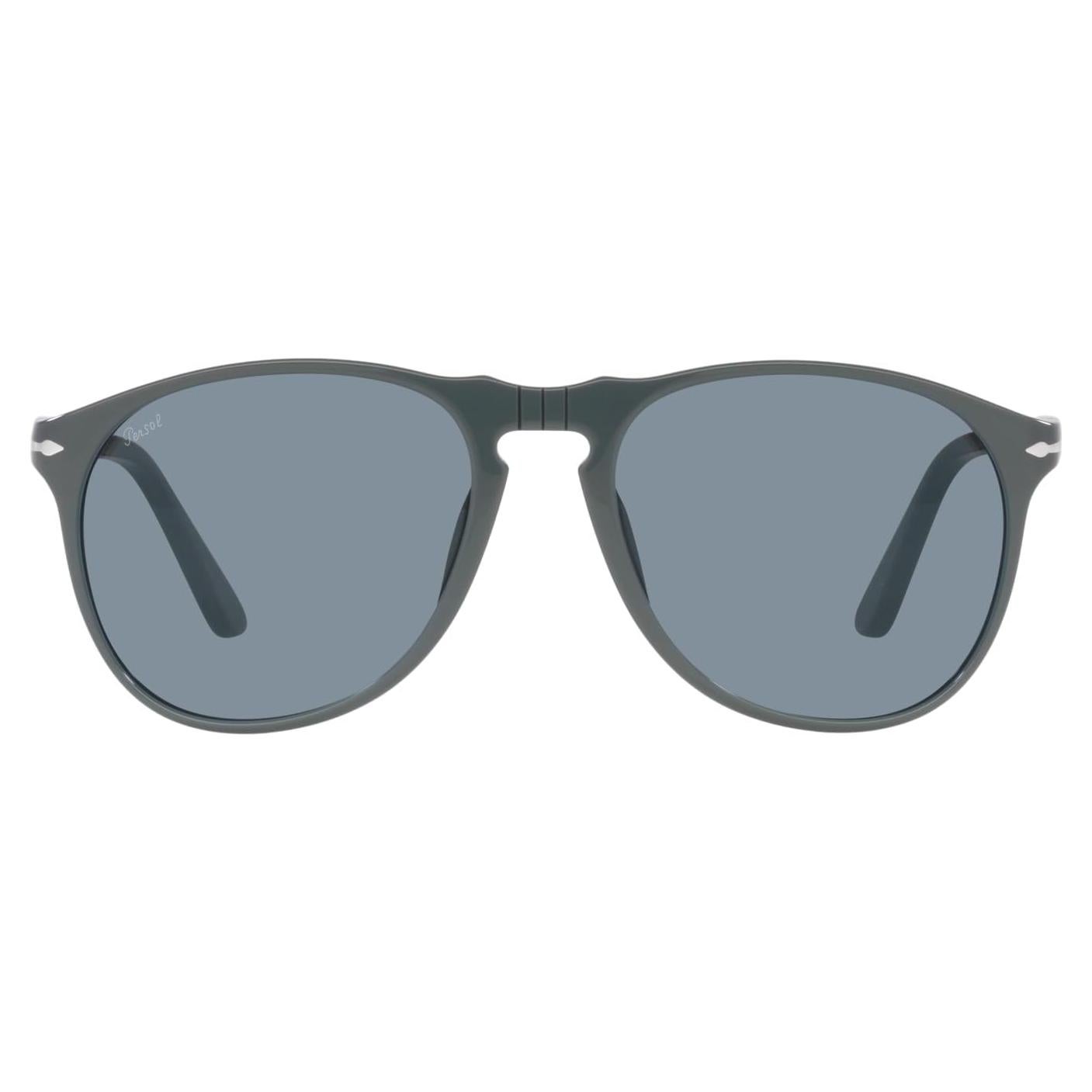 Gafas de sol Persol PO9649S Aviador Marrón Lentes Azules
