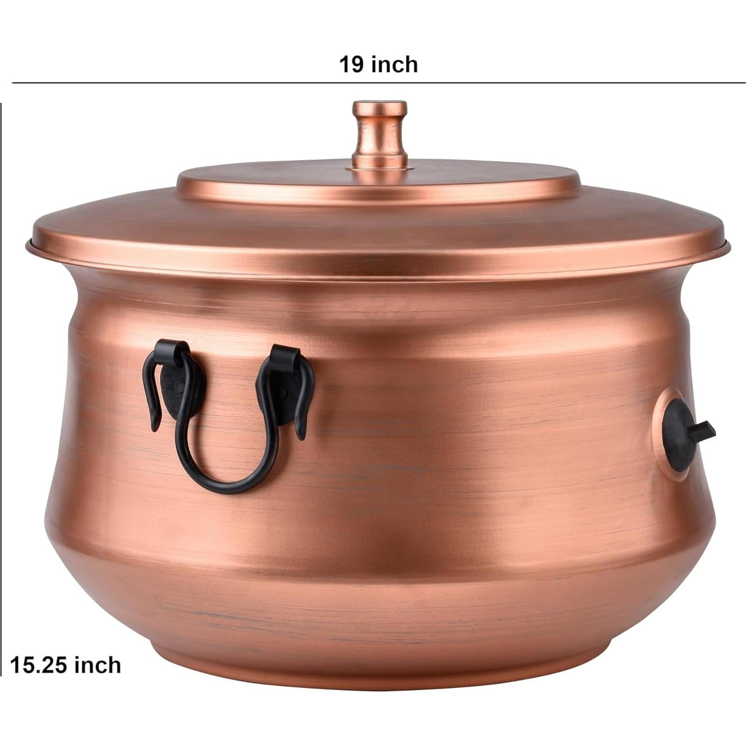 Soporte de Manguera de Jardín LifeSmart Cobre Cepillado 48cm