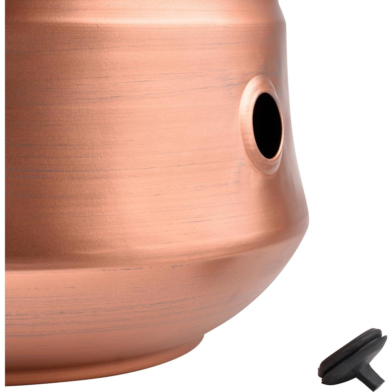 Soporte de Manguera de Jardín LifeSmart Cobre Cepillado 48cm