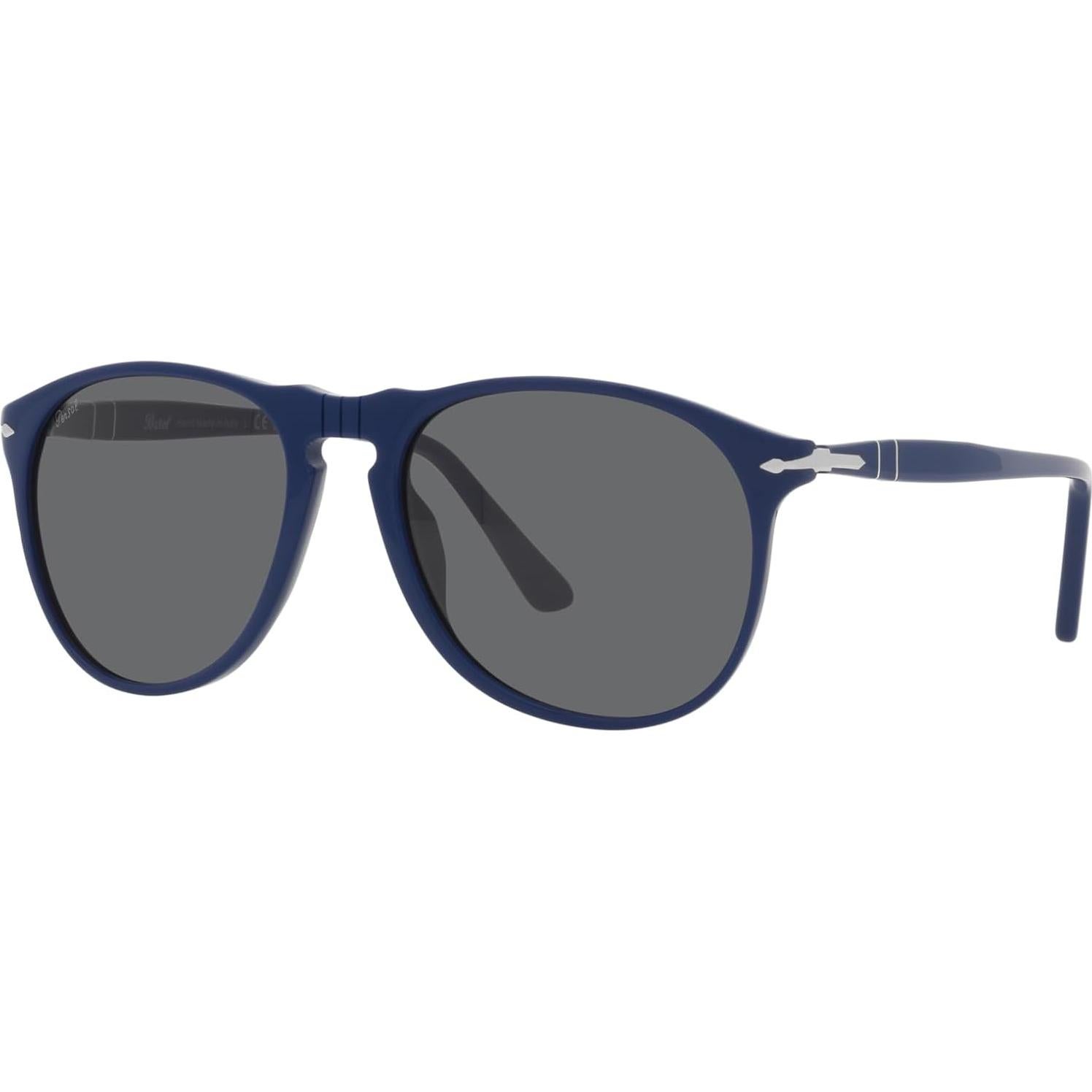 Gafas de sol Persol PO9649S Aviador Marrón Lentes Azules