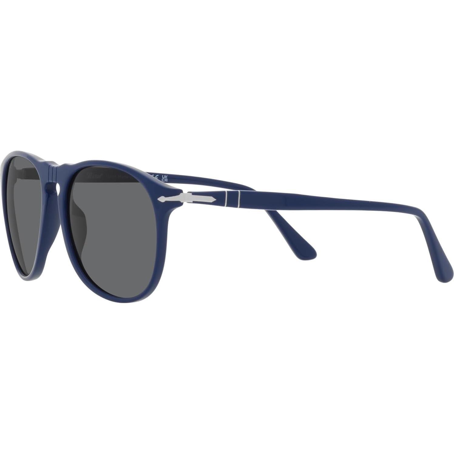 Gafas de sol Persol PO9649S Aviador Marrón Lentes Azules