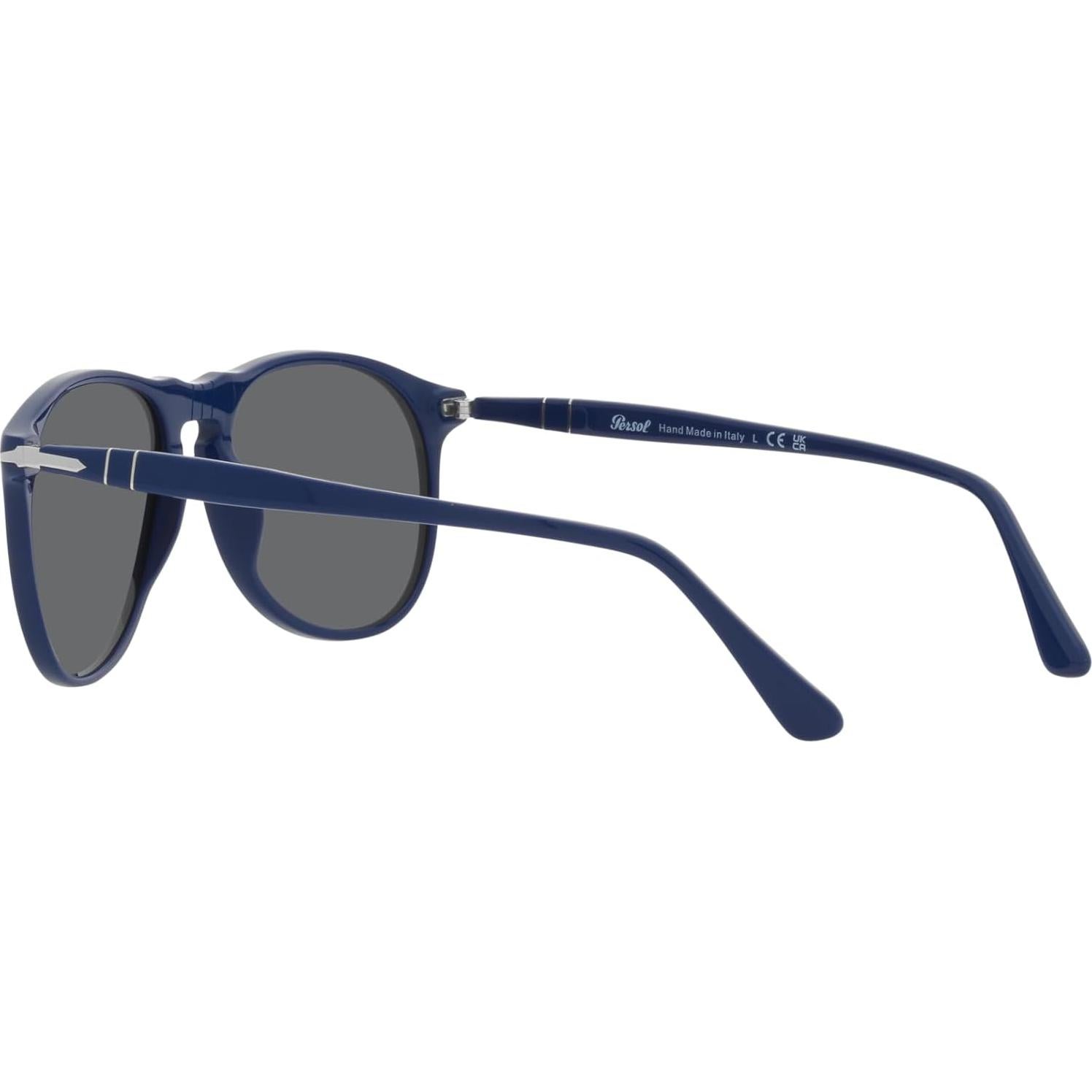 Gafas de sol Persol PO9649S Aviador Marrón Lentes Azules