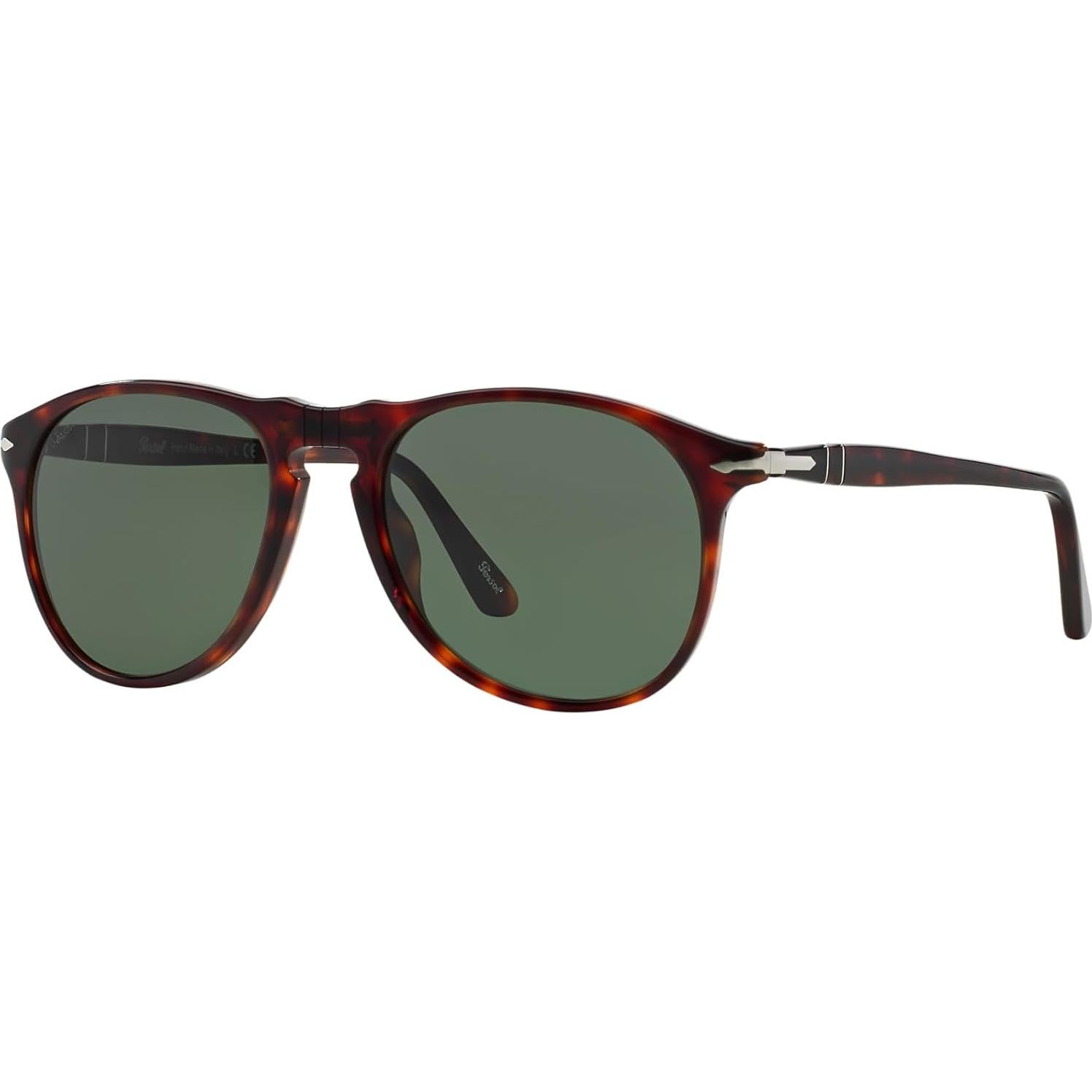 Gafas de sol Persol PO9649S Aviador Marrón Lentes Azules