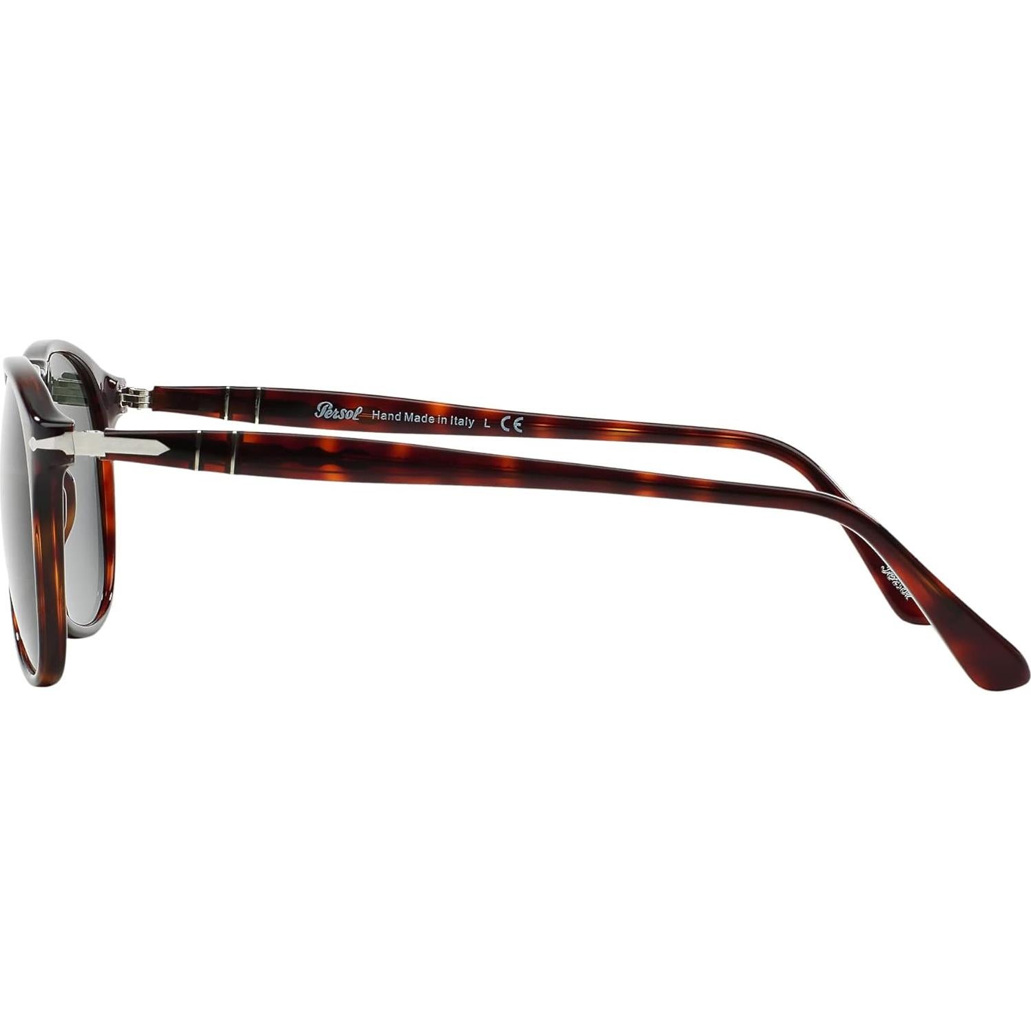 Gafas de sol Persol PO9649S Aviador Marrón Lentes Azules