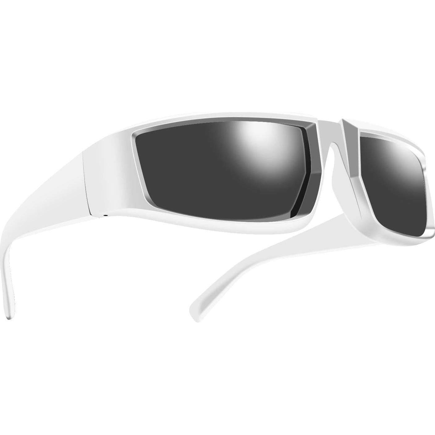 Gafas de Sol Modernas Envolventes Importadas - Marco Blanco