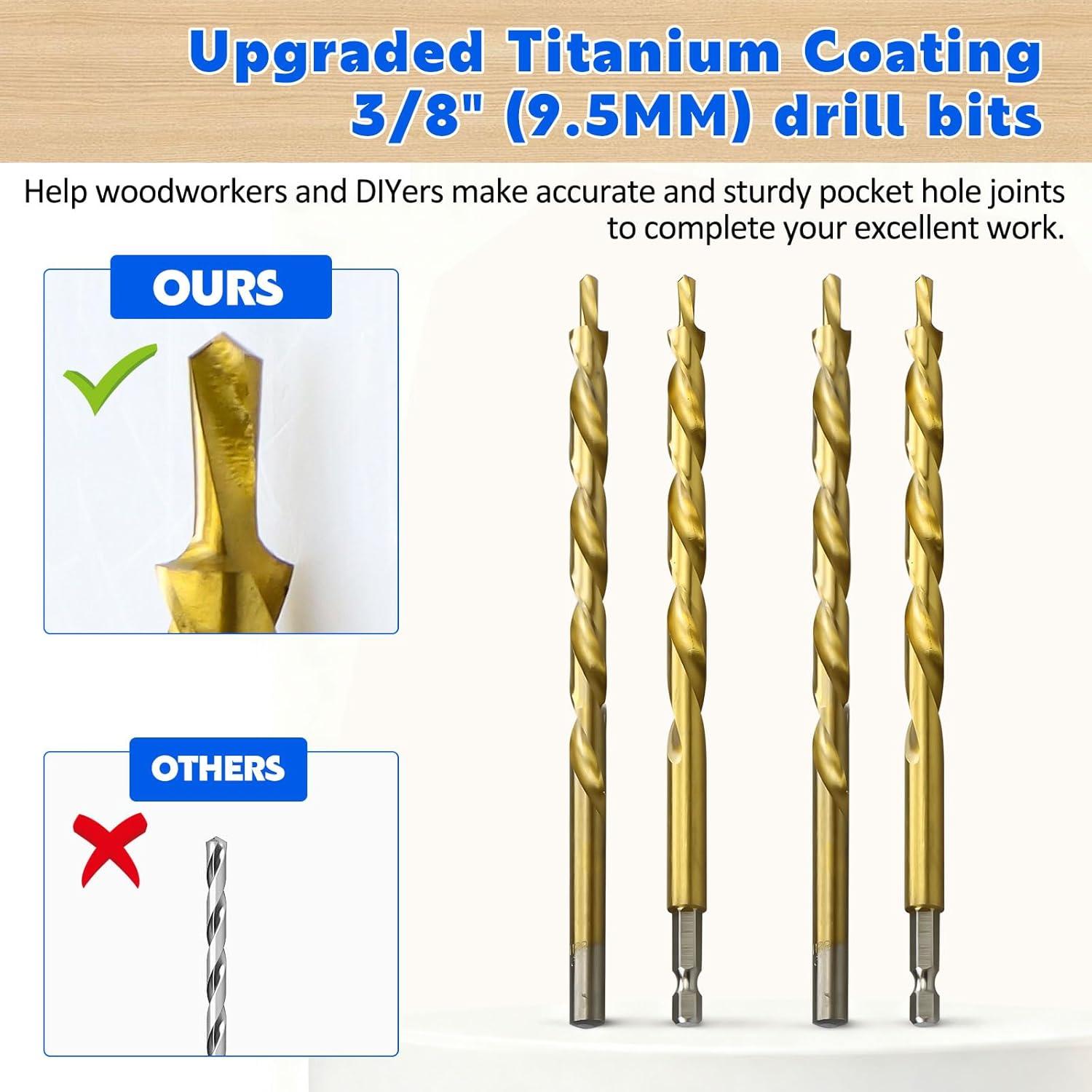 Kit de Plantilla de Agujeros de Pocket Zaztll 1.40 kg Ajustable