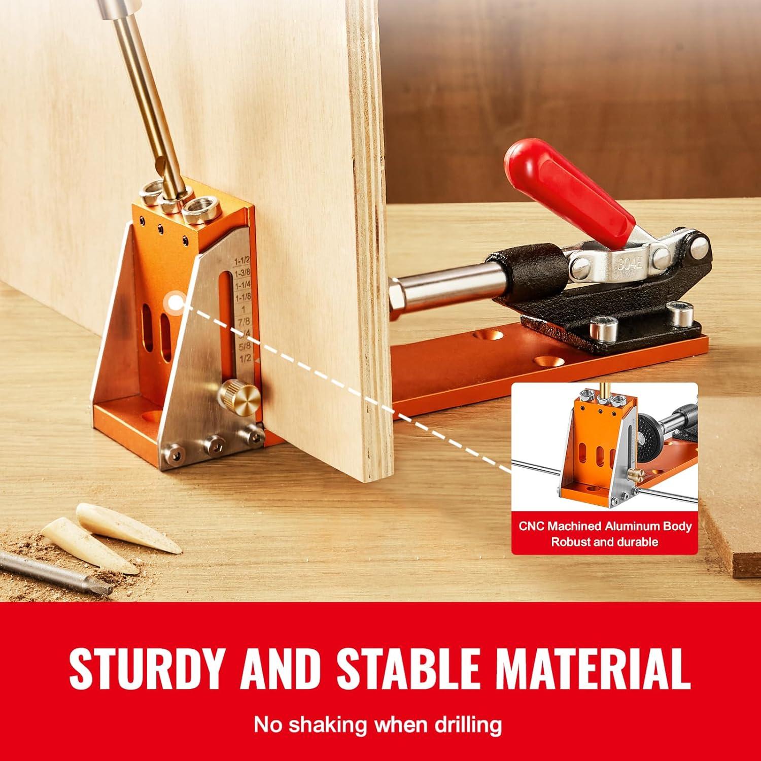 Kit de Plantilla de Agujeros Happybuy XRS030 30 Piezas