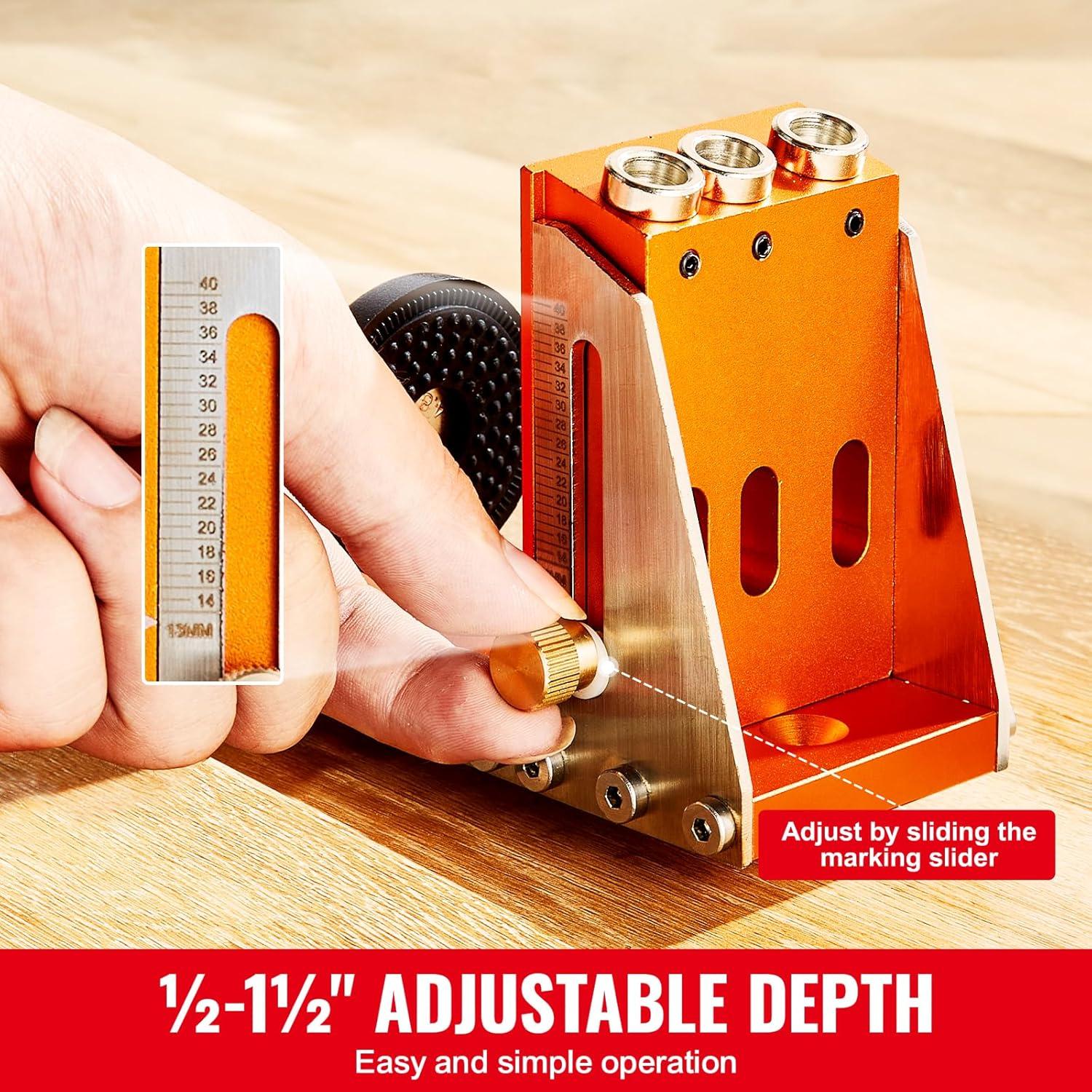 Kit de Plantilla de Agujeros Happybuy XRS030 30 Piezas