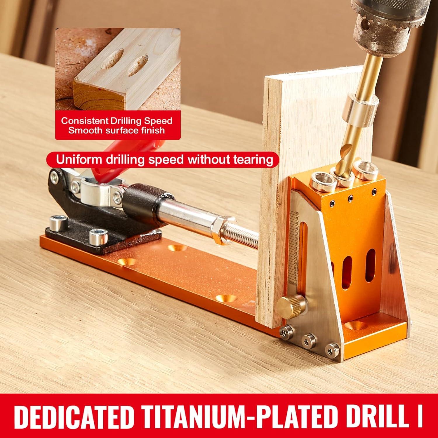 Kit de Plantilla de Agujeros Happybuy XRS030 30 Piezas