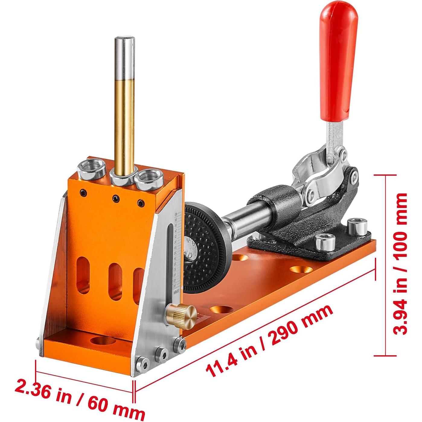 Kit de Plantilla de Agujeros Happybuy XRS030 30 Piezas