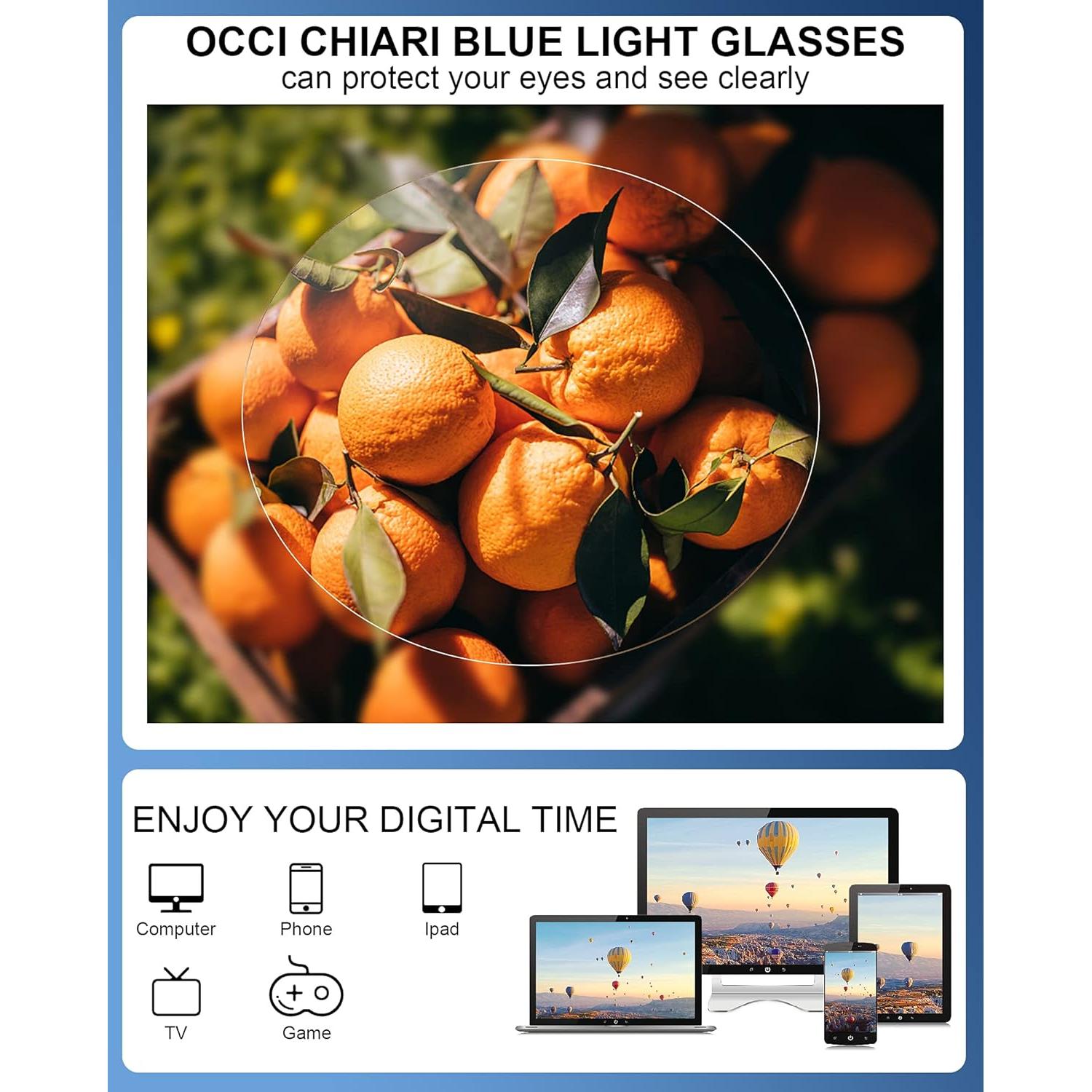 Gafas de Lectura OCCI CHIARI 2.0x Luz Azul Mujeres