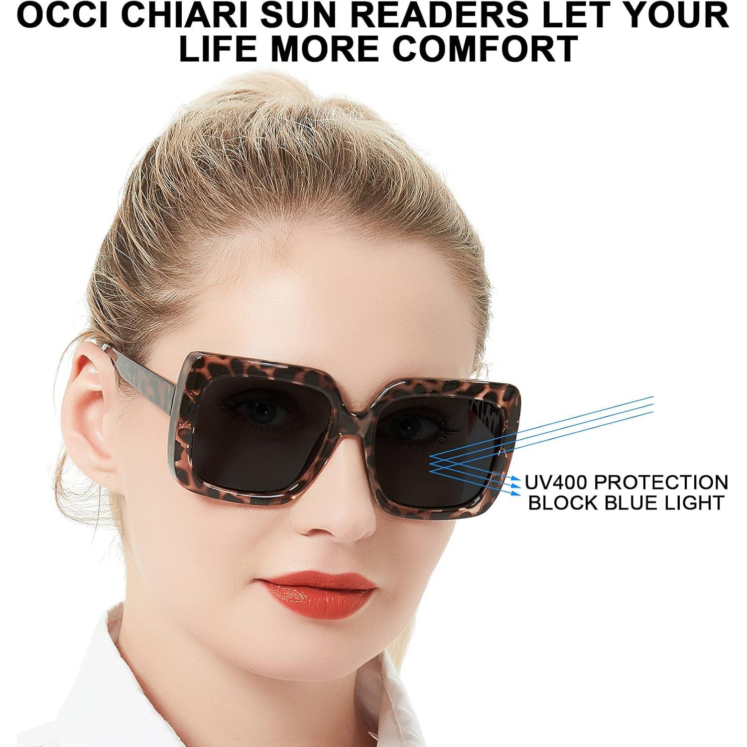 Gafas de sol OCCI CHIARI 1.75 Lentes UV400 para mujeres