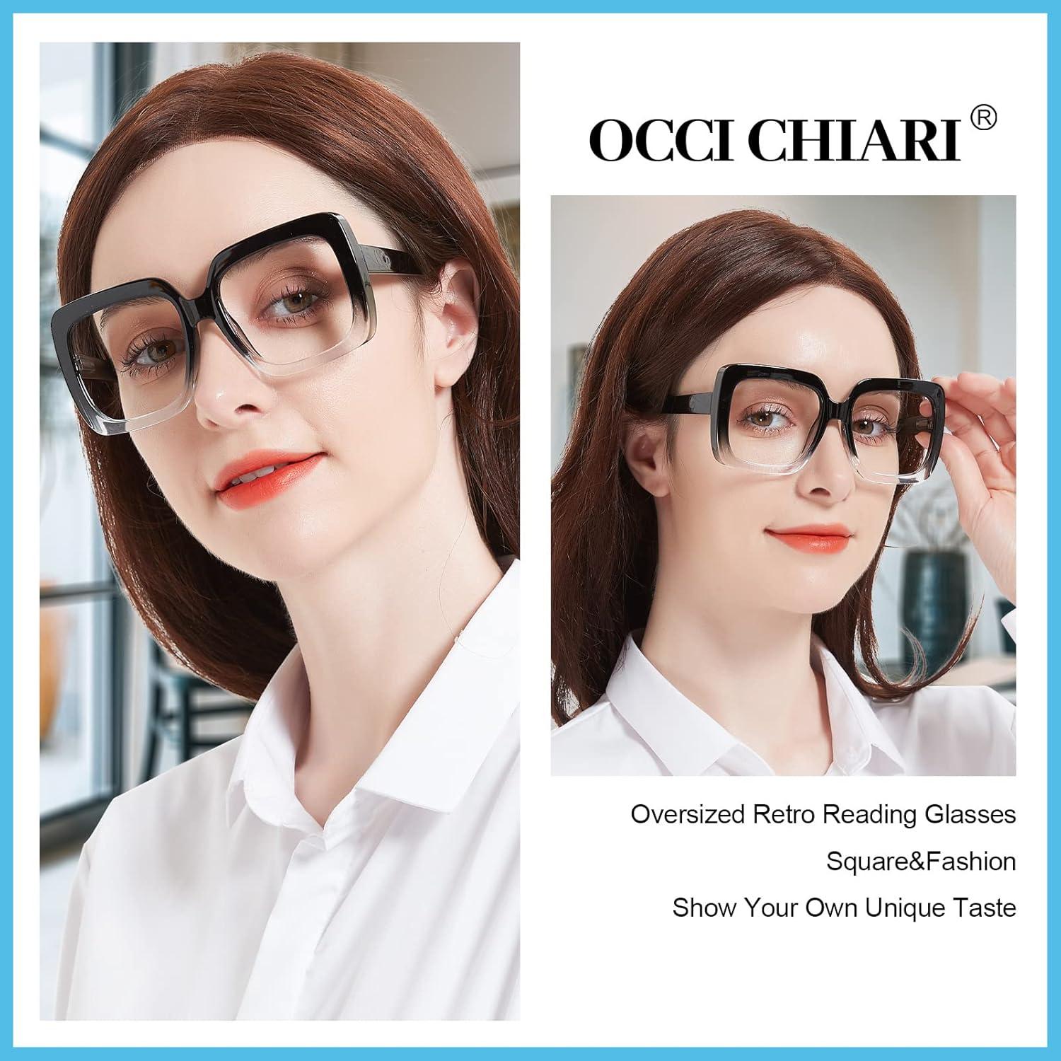 Gafas de Lectura OCCI CHIARI 1.25 para Mujeres Grandes
