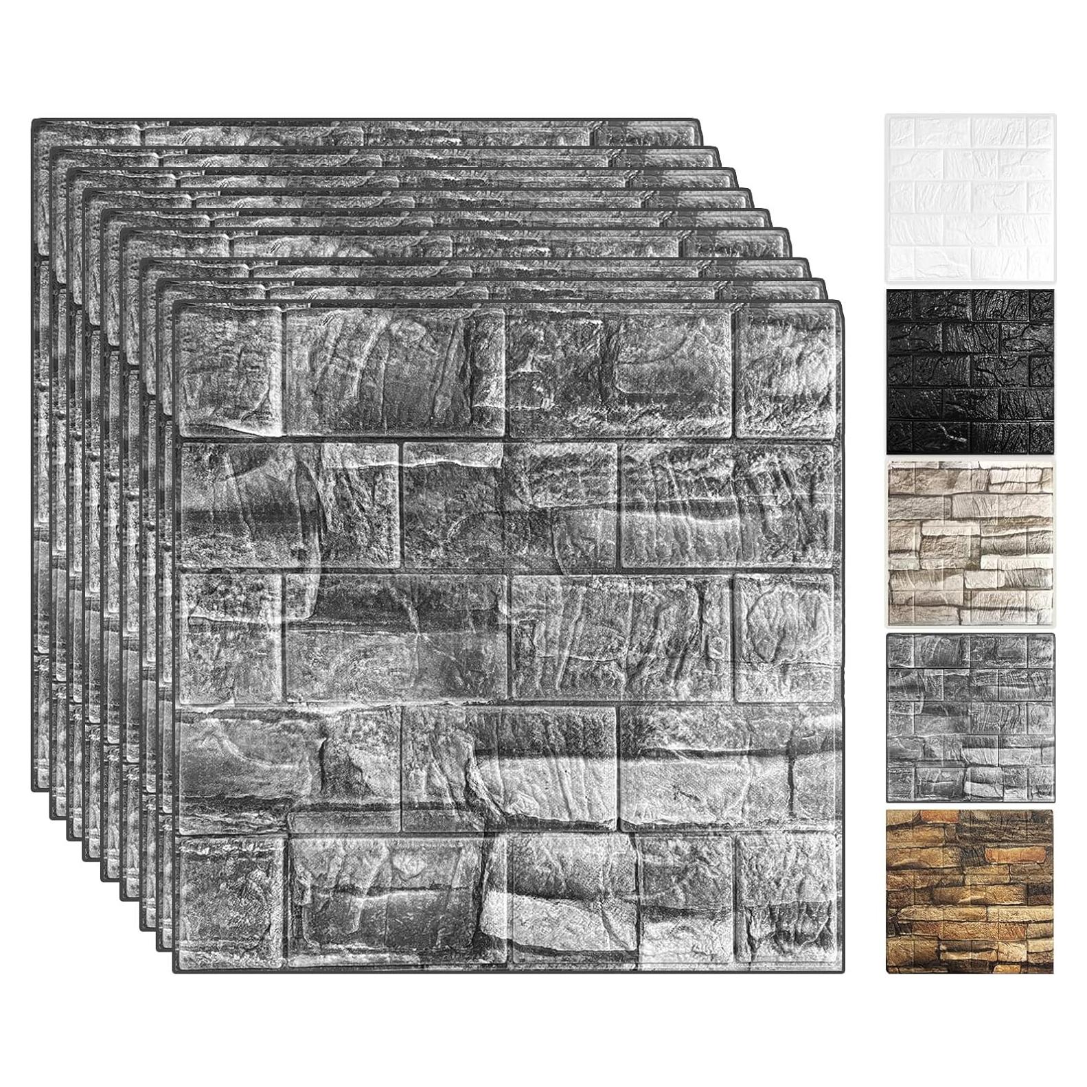 Paneles de Pared 3D Autoadhesivos SERENEDWELLING 30x30 cm