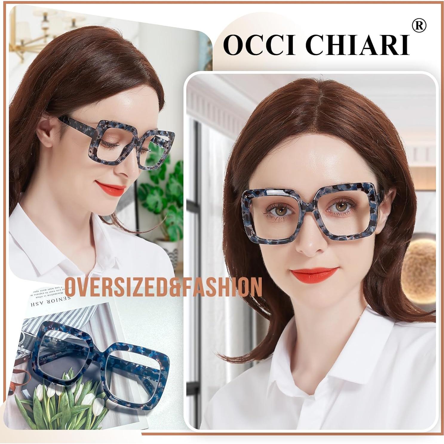 Gafas de Lectura OCCI CHIARI 5.0x Grandes para Mujeres