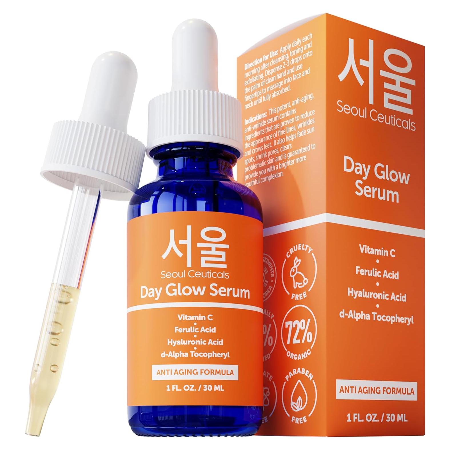 Suero Ácido Hialurónico SeoulCeuticals 20% Vitamina C 70g