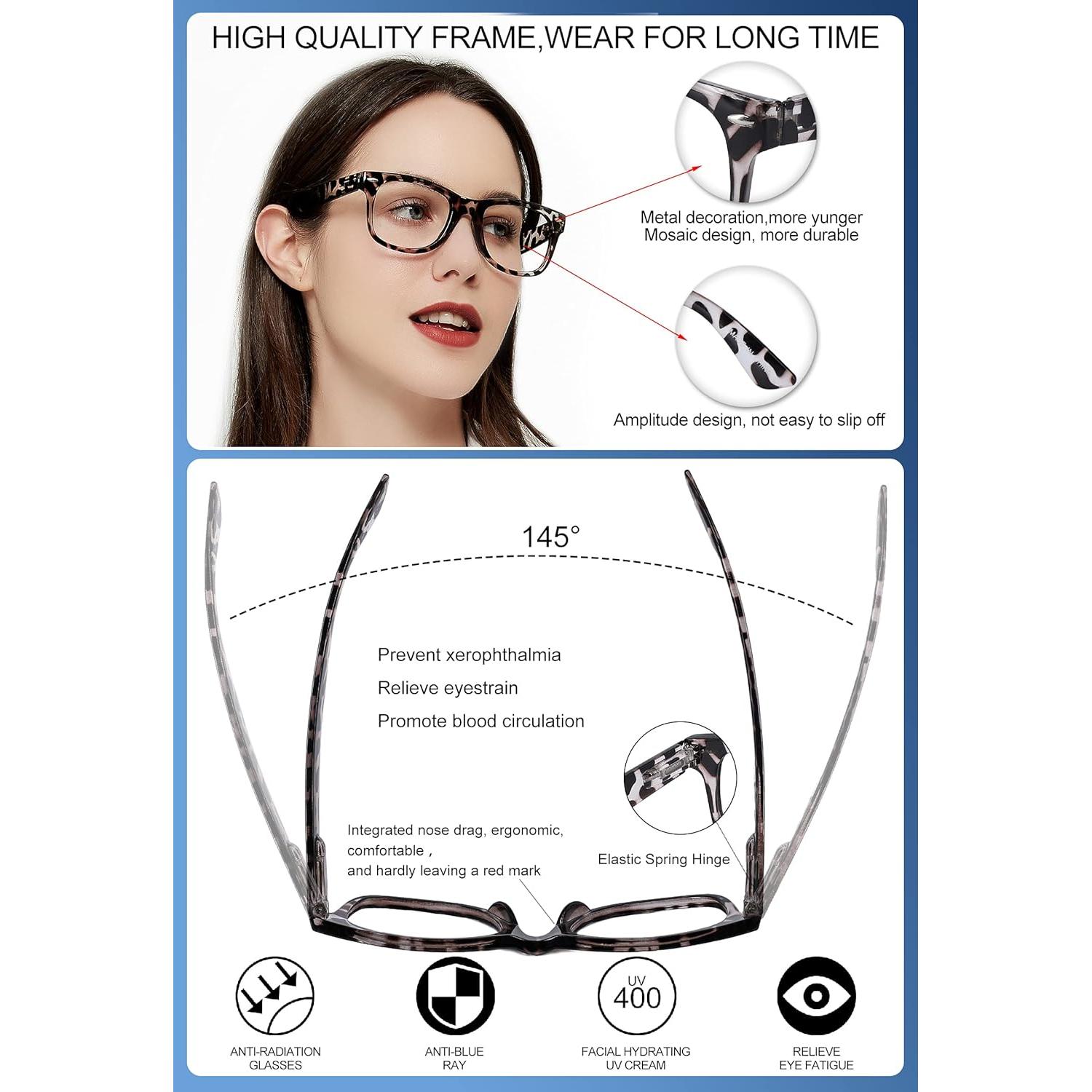 Gafas de Lectura OCCI CHIARI 1.0x Luz Azul para Mujeres